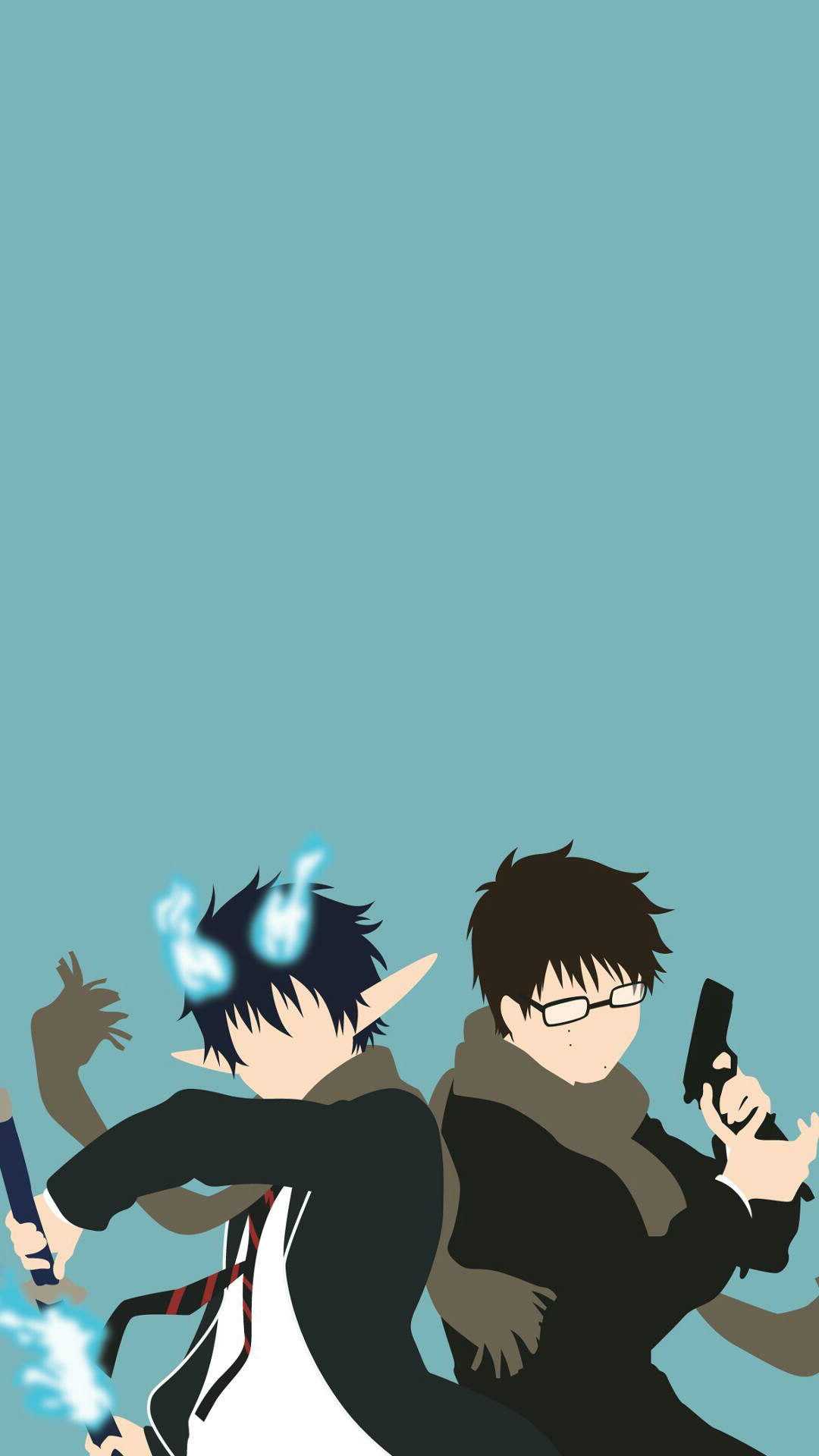 Rin Okumura Minimalist Wallpapers