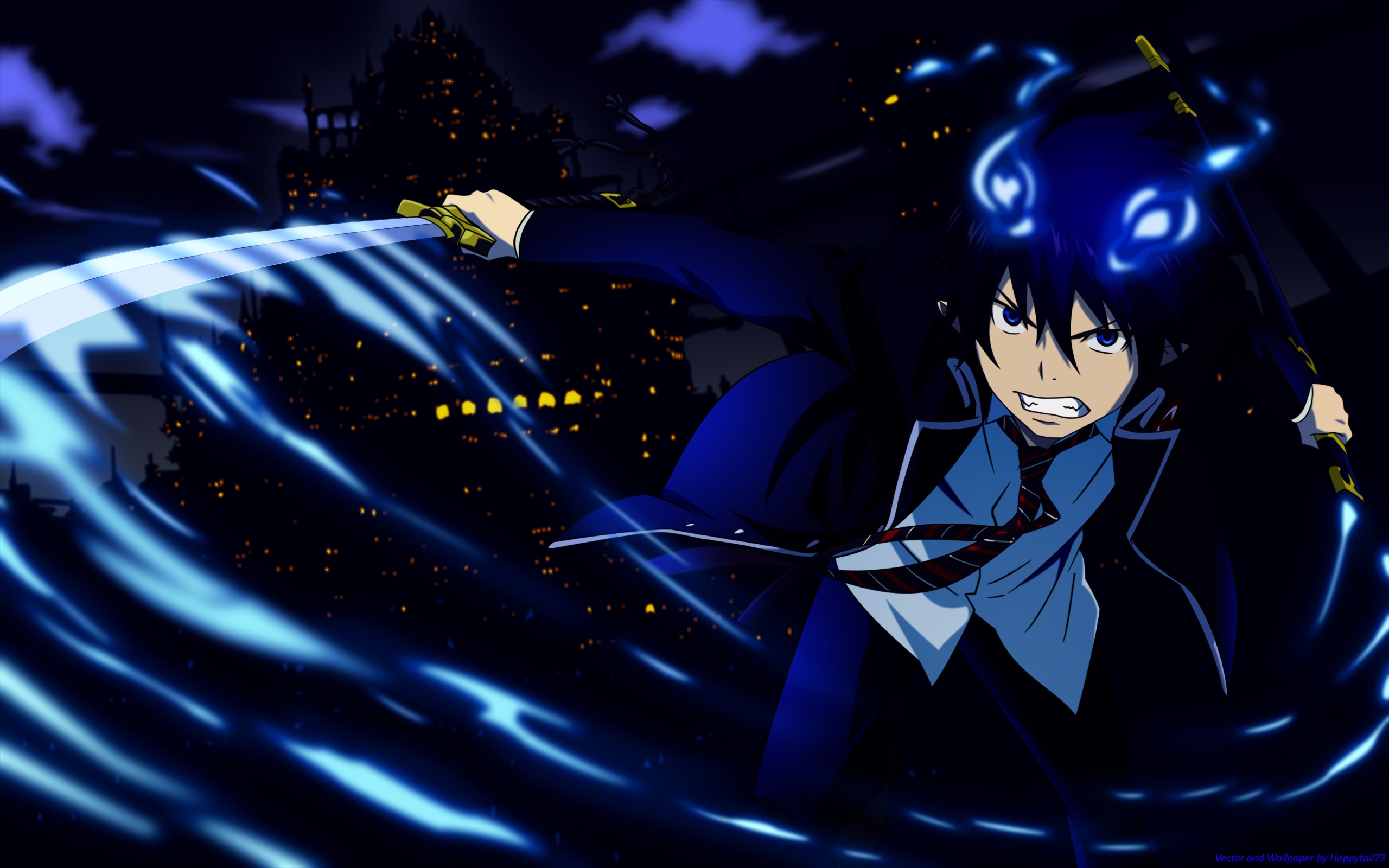 Rin Okumura Minimalist Wallpapers