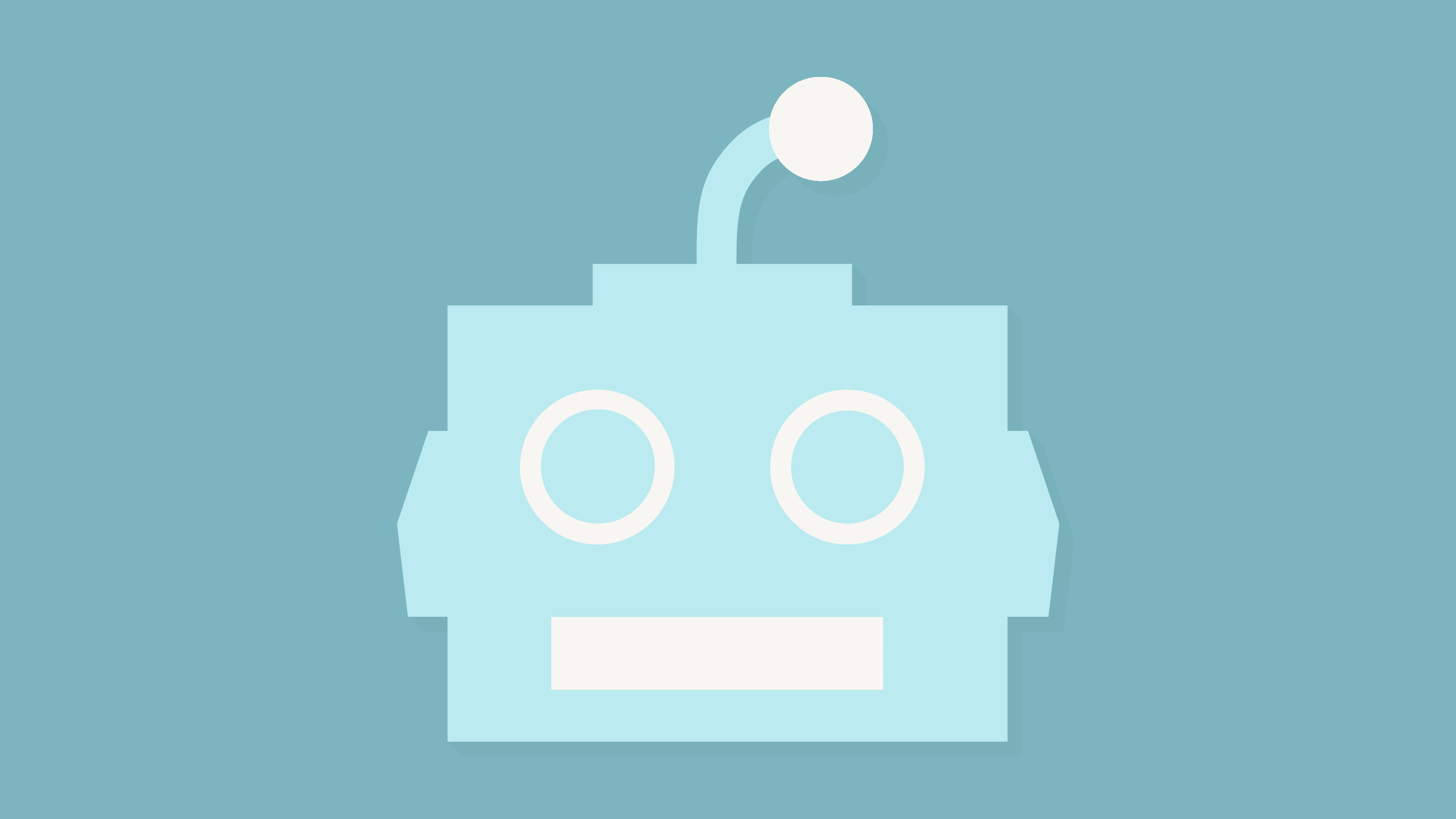 Robot Red Minimal Wallpapers