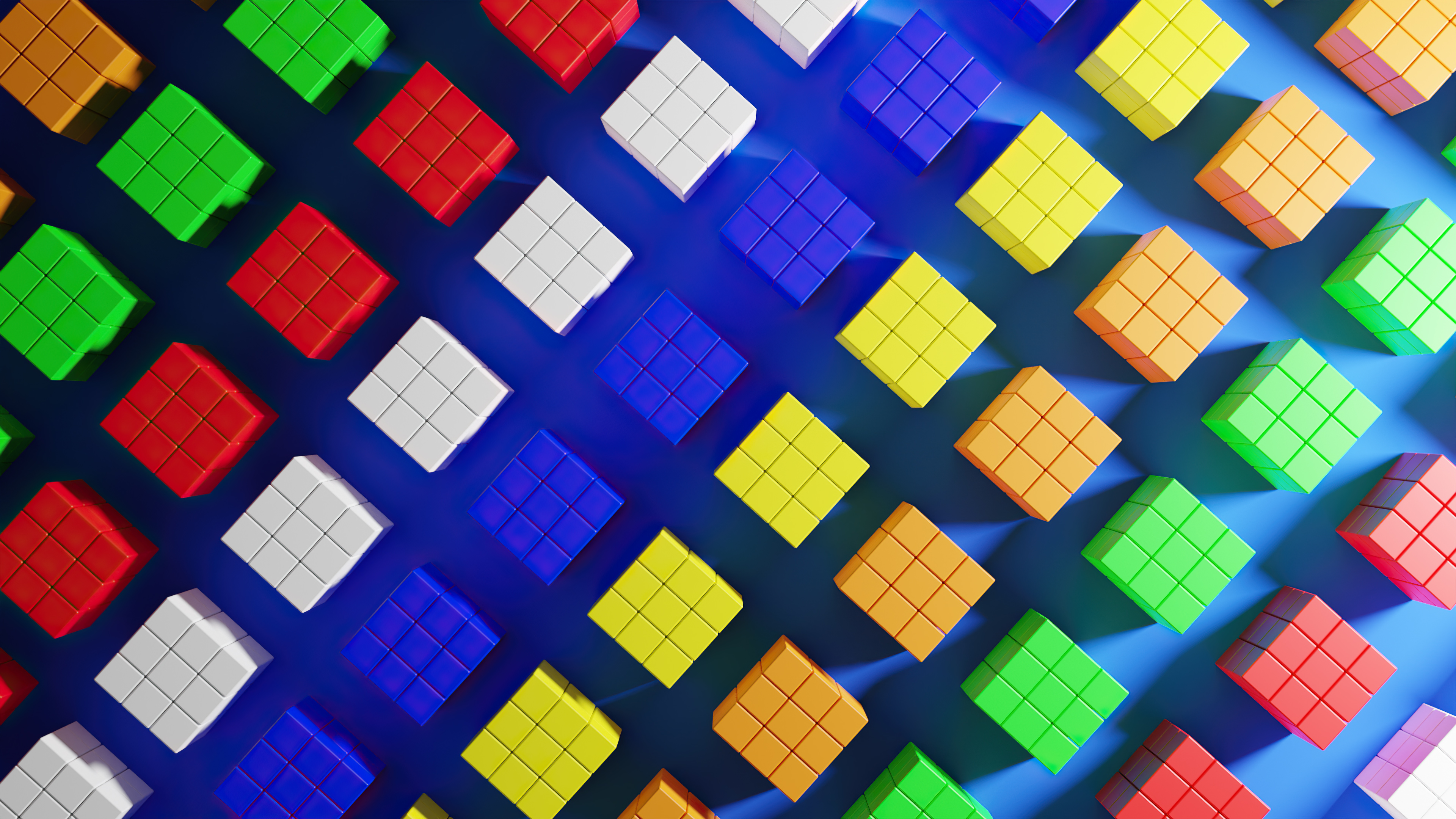 Rubiks Cube Minimalism Wallpapers