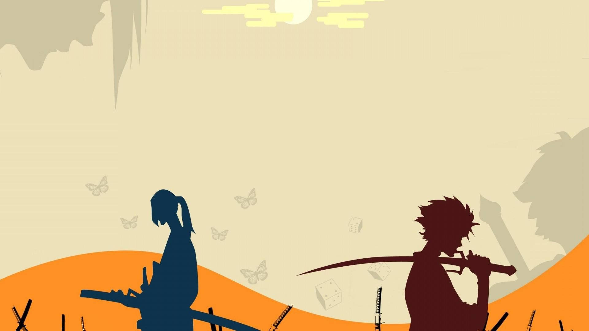 Samurai Minimalism Wallpapers