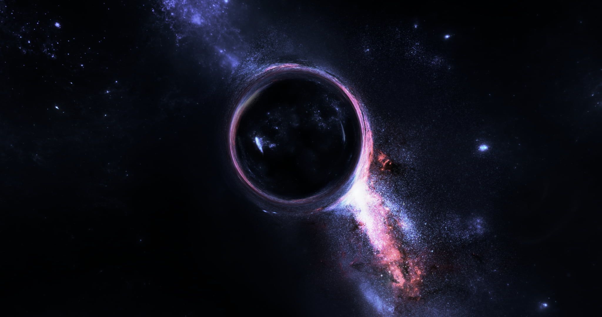 Sci Fi Black Hole Planet Wallpapers