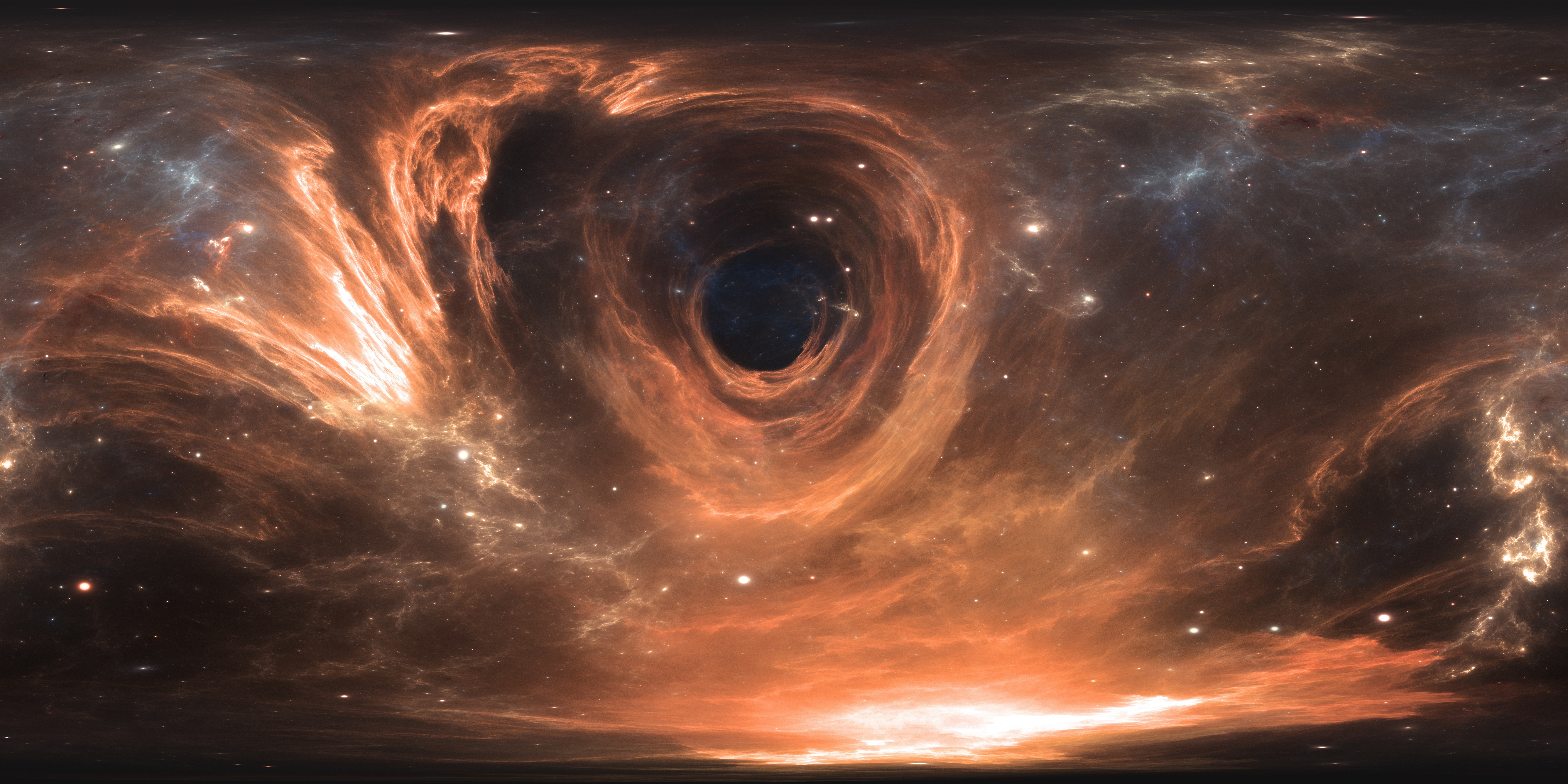 Sci Fi Black Hole Planet Wallpapers