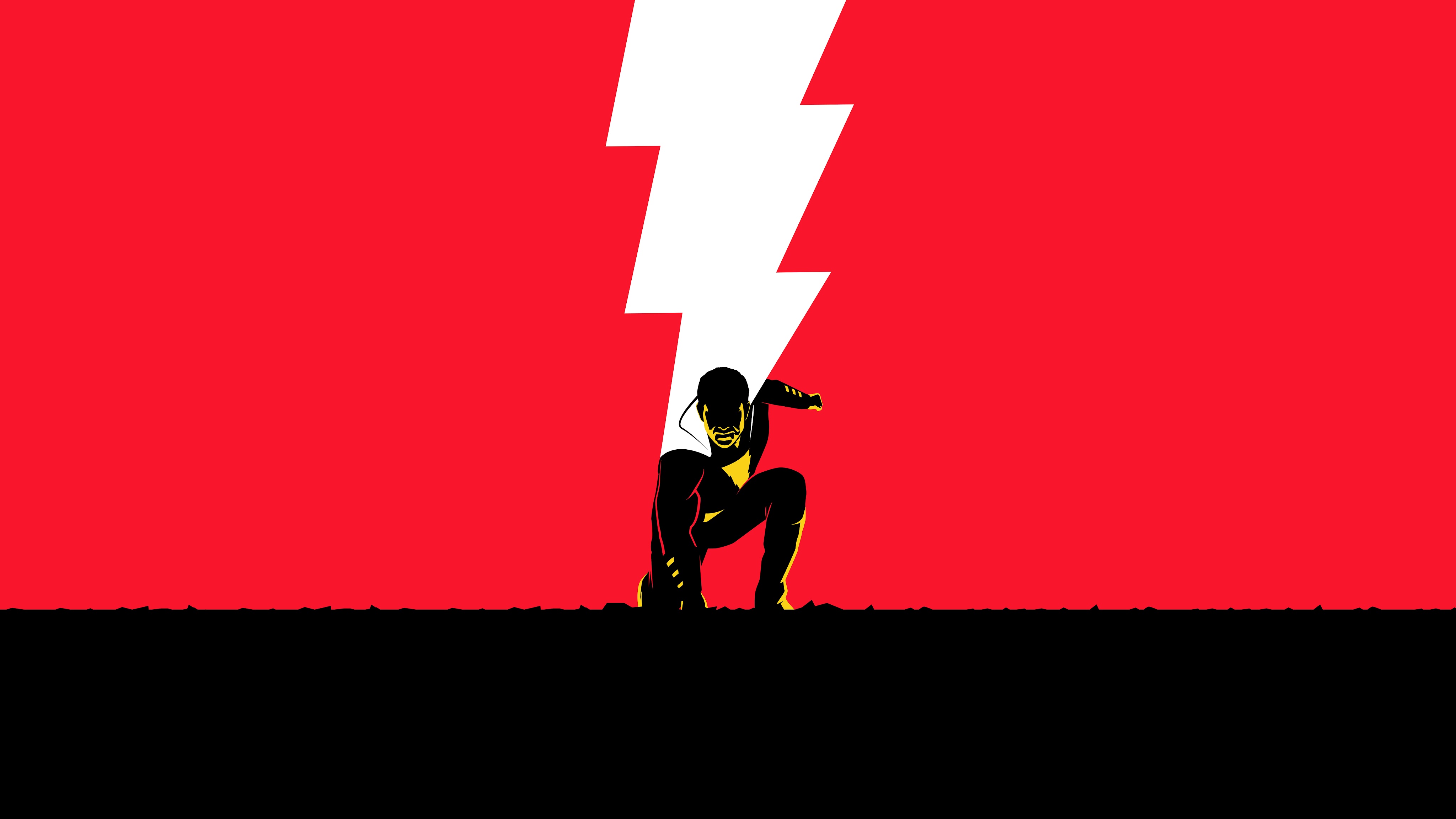 Shazam 2019 Minimal 4K Wallpapers