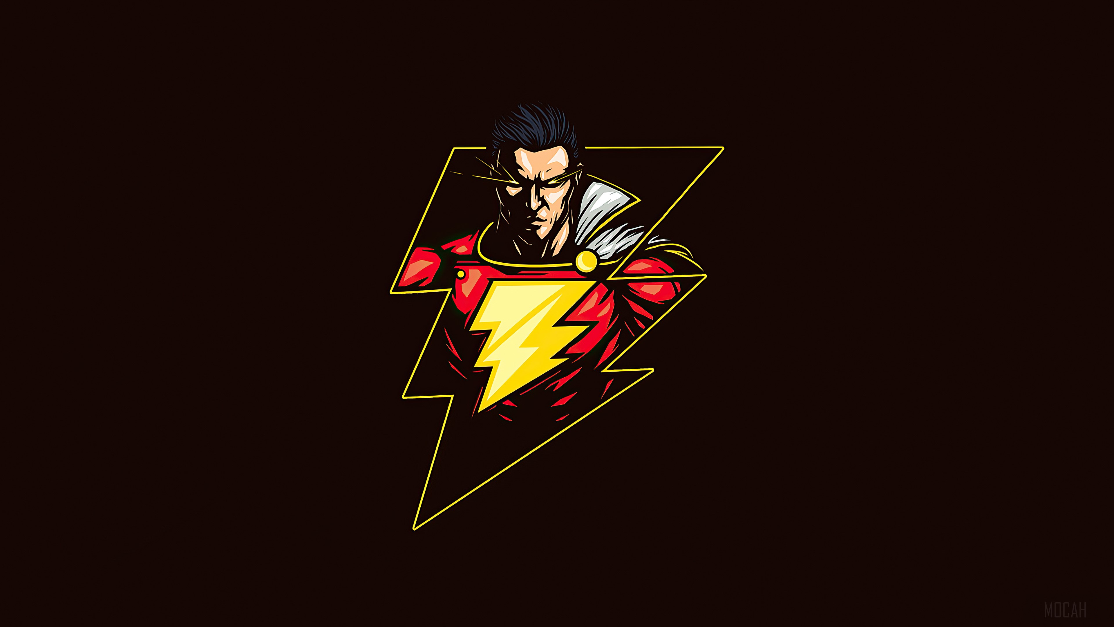 Shazam 2019 Minimal 4K Wallpapers