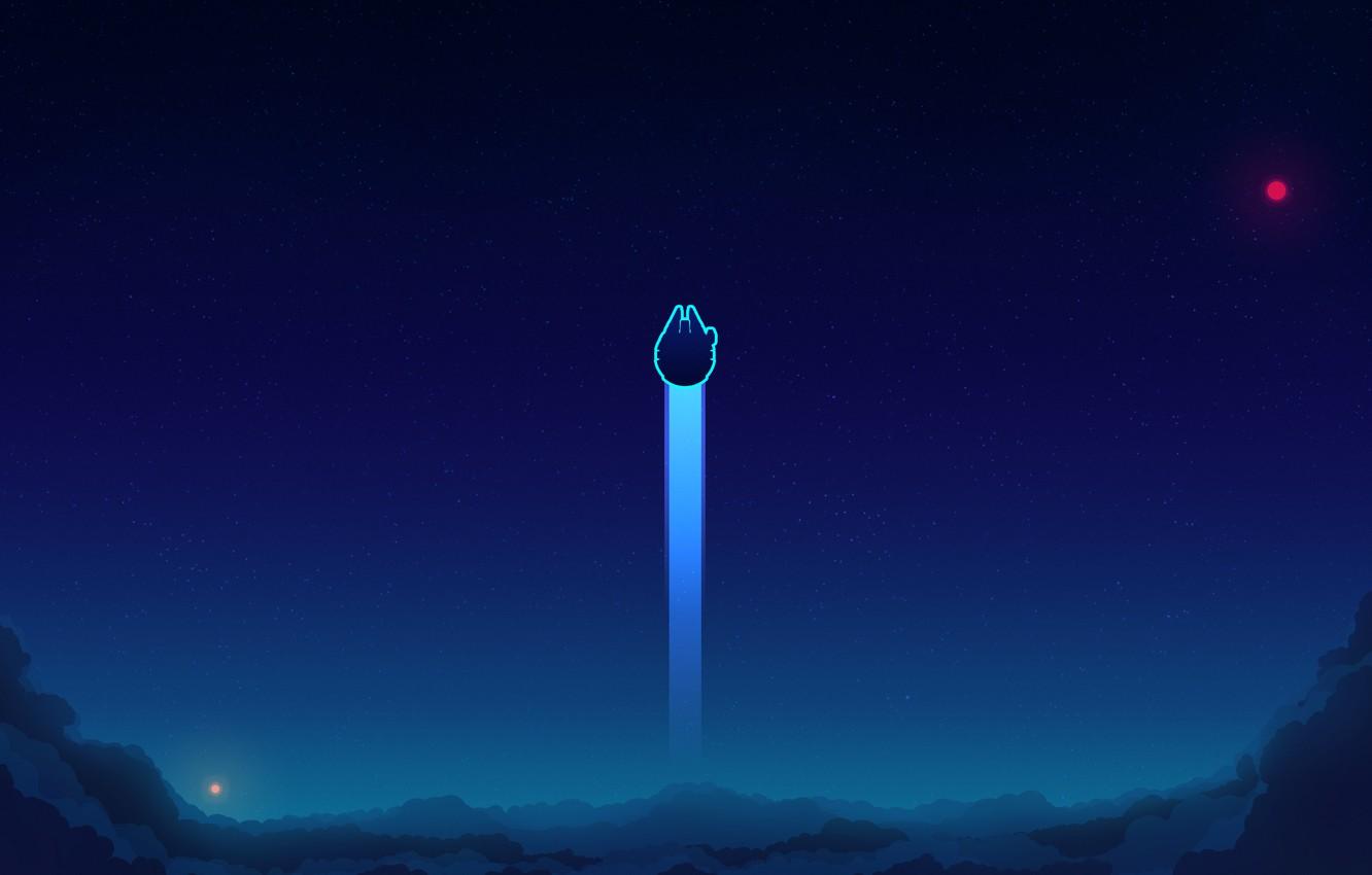 Spaceship Minimalism Wallpapers