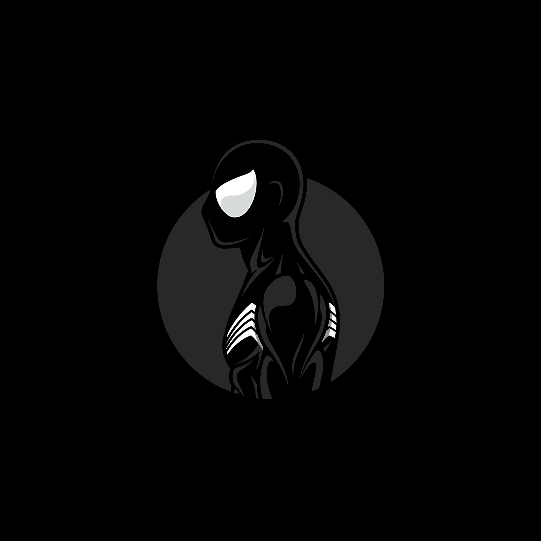 Spider-Man Dark Minimal Avengers Wallpapers