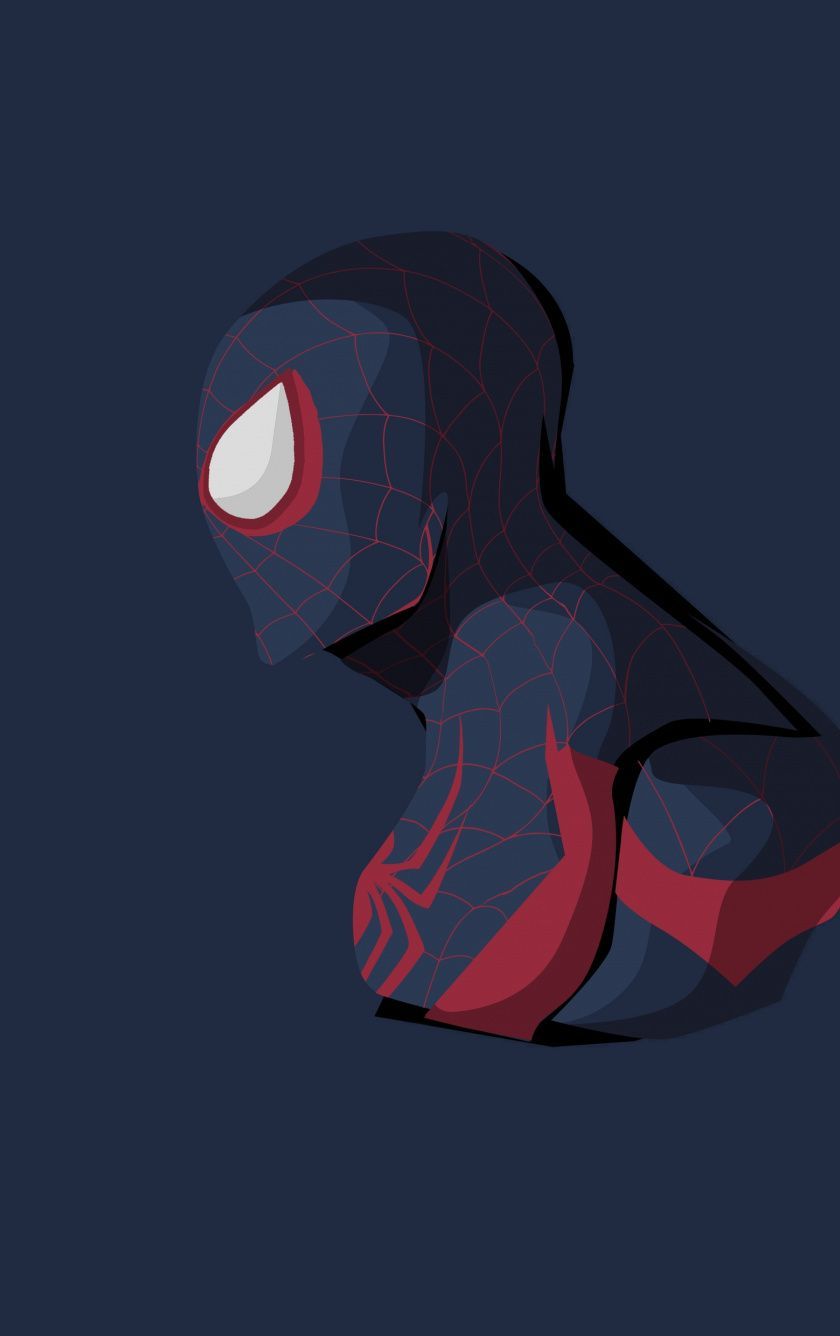 Spider-Man Dark Minimal Avengers Wallpapers