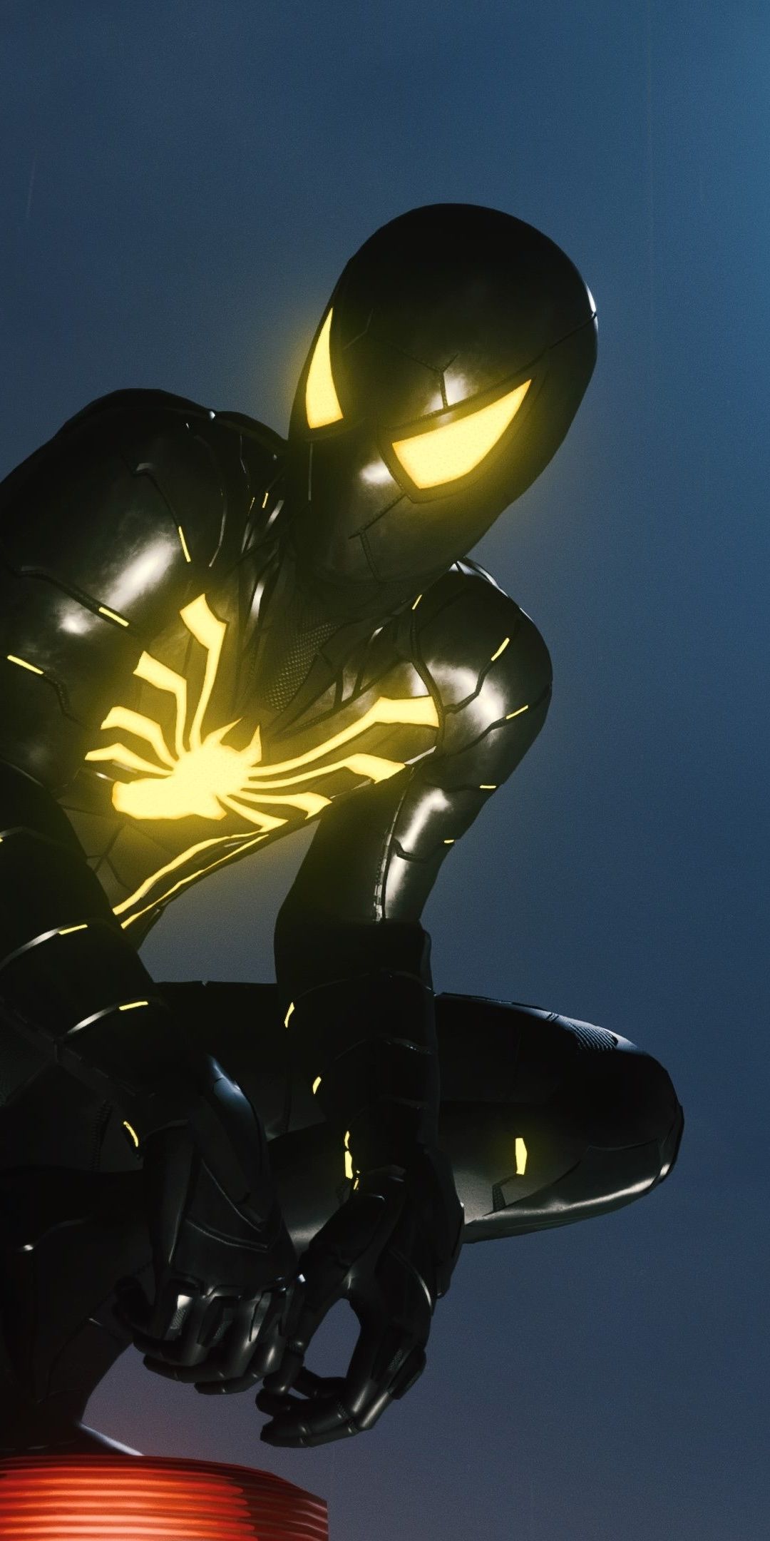 Spider-Man Gold Black Suit Wallpapers