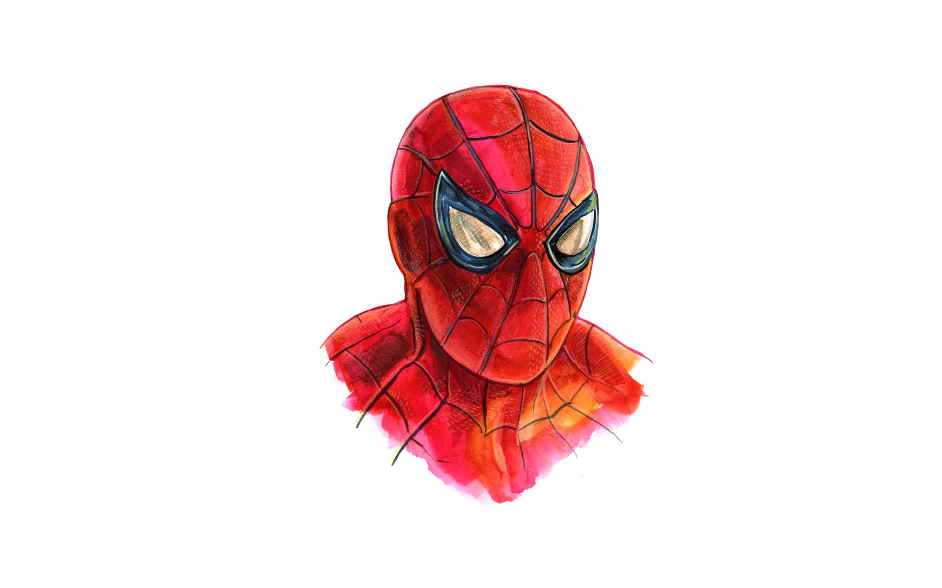 Spiderman Minimalism Artwork Wallpapers