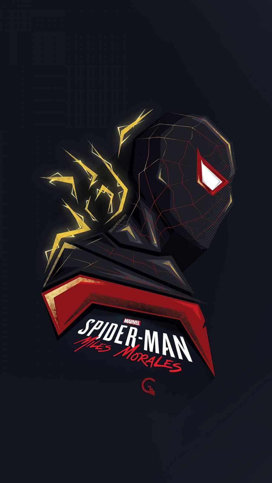 Spiderman Minimalism Avengers Infinity War Wallpapers