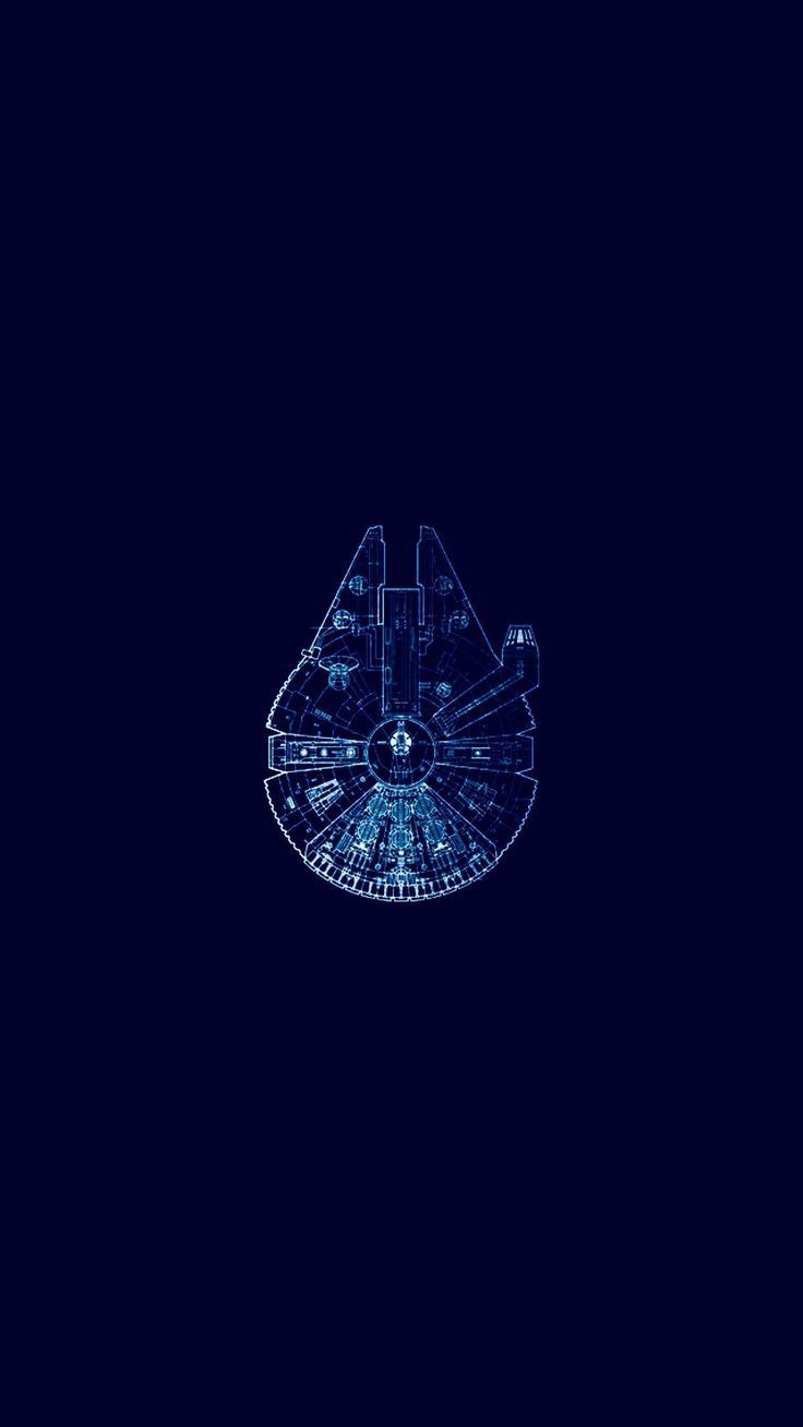 Star Wars Falcon Minimal Wallpapers