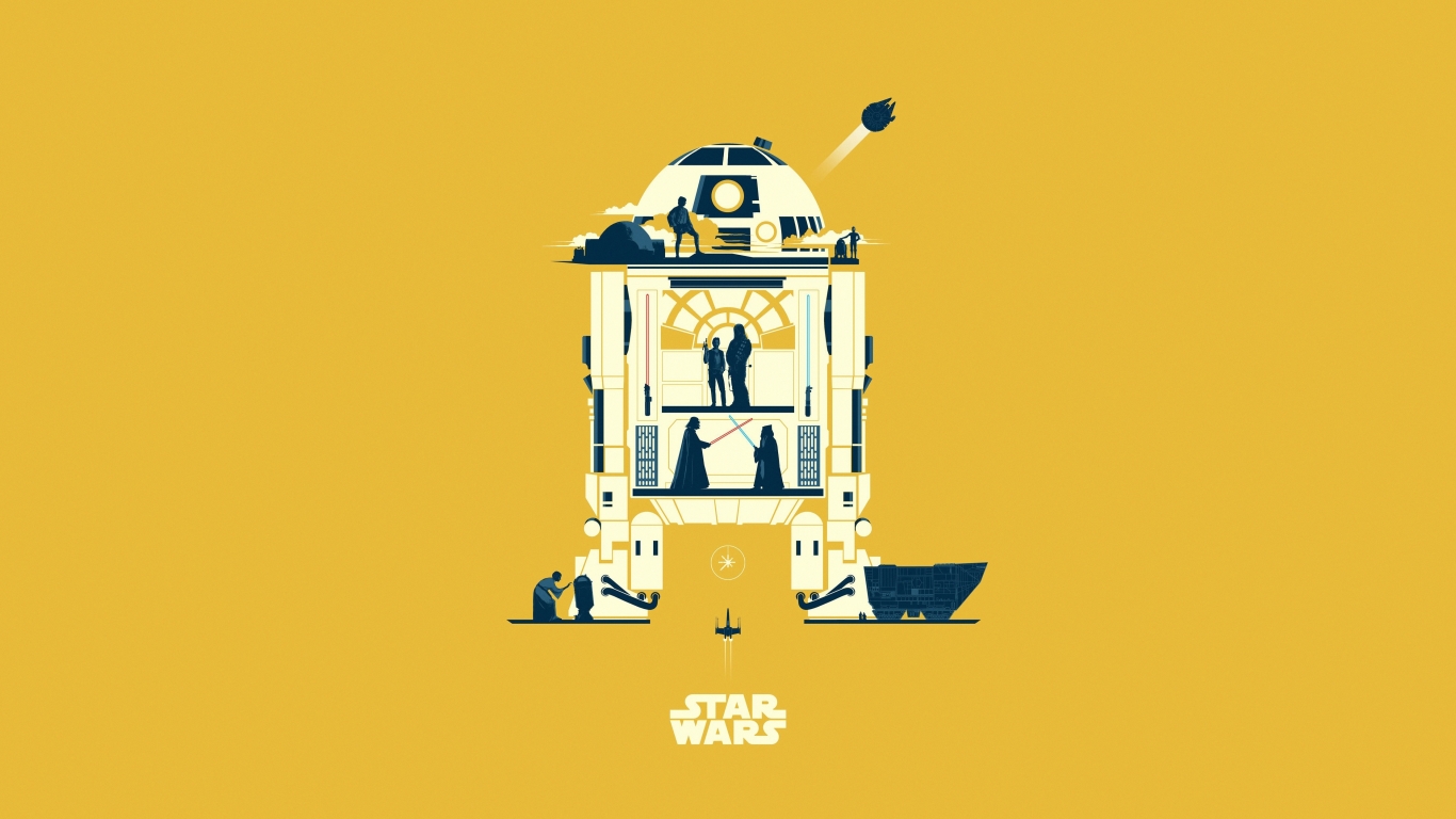 Star Wars The Mandalorian 4K Minimalist Wallpapers