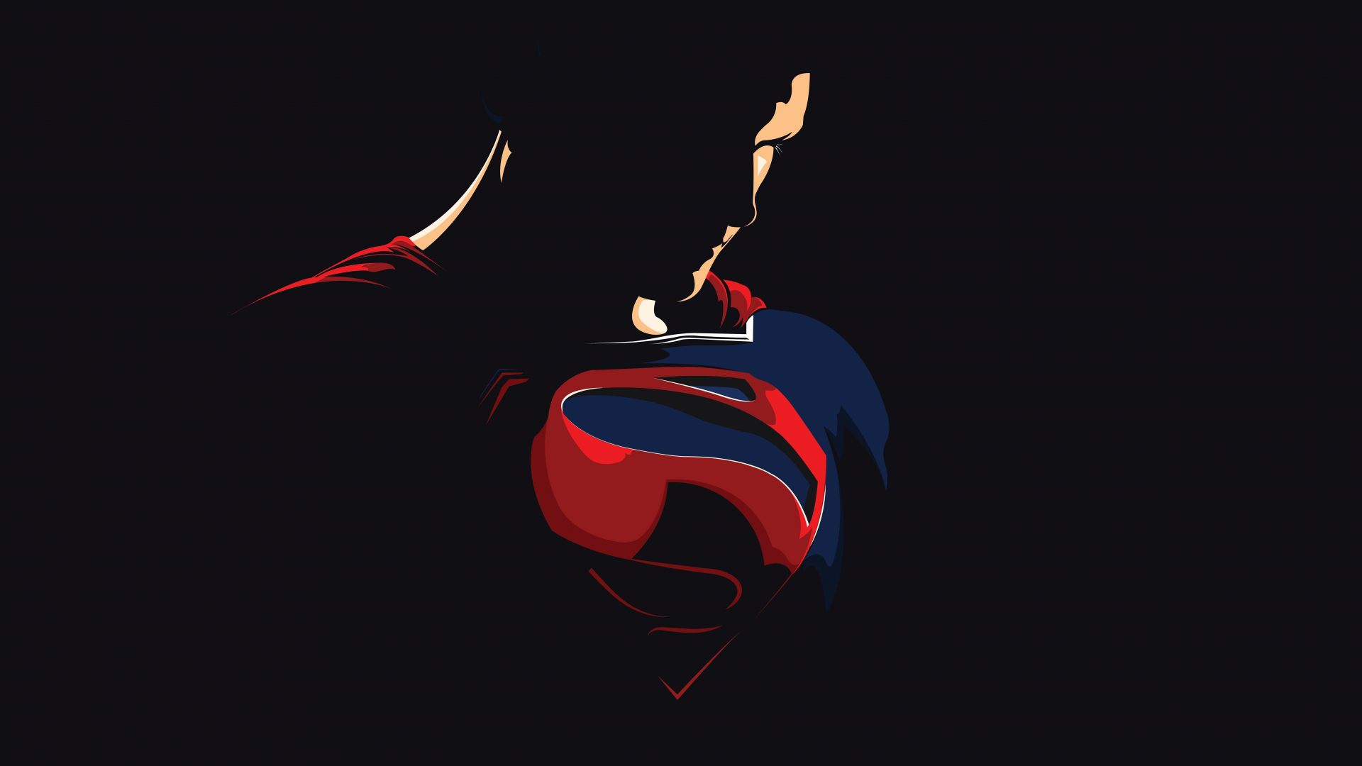 Superman Minimalism Dc Comics Wallpapers