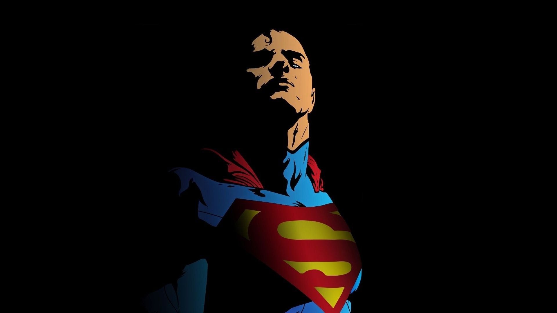 Superman Minimalism Dc Comics Wallpapers