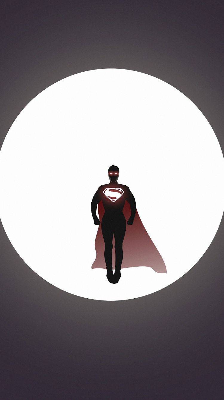 Superman Minimalism Dc Comics Wallpapers