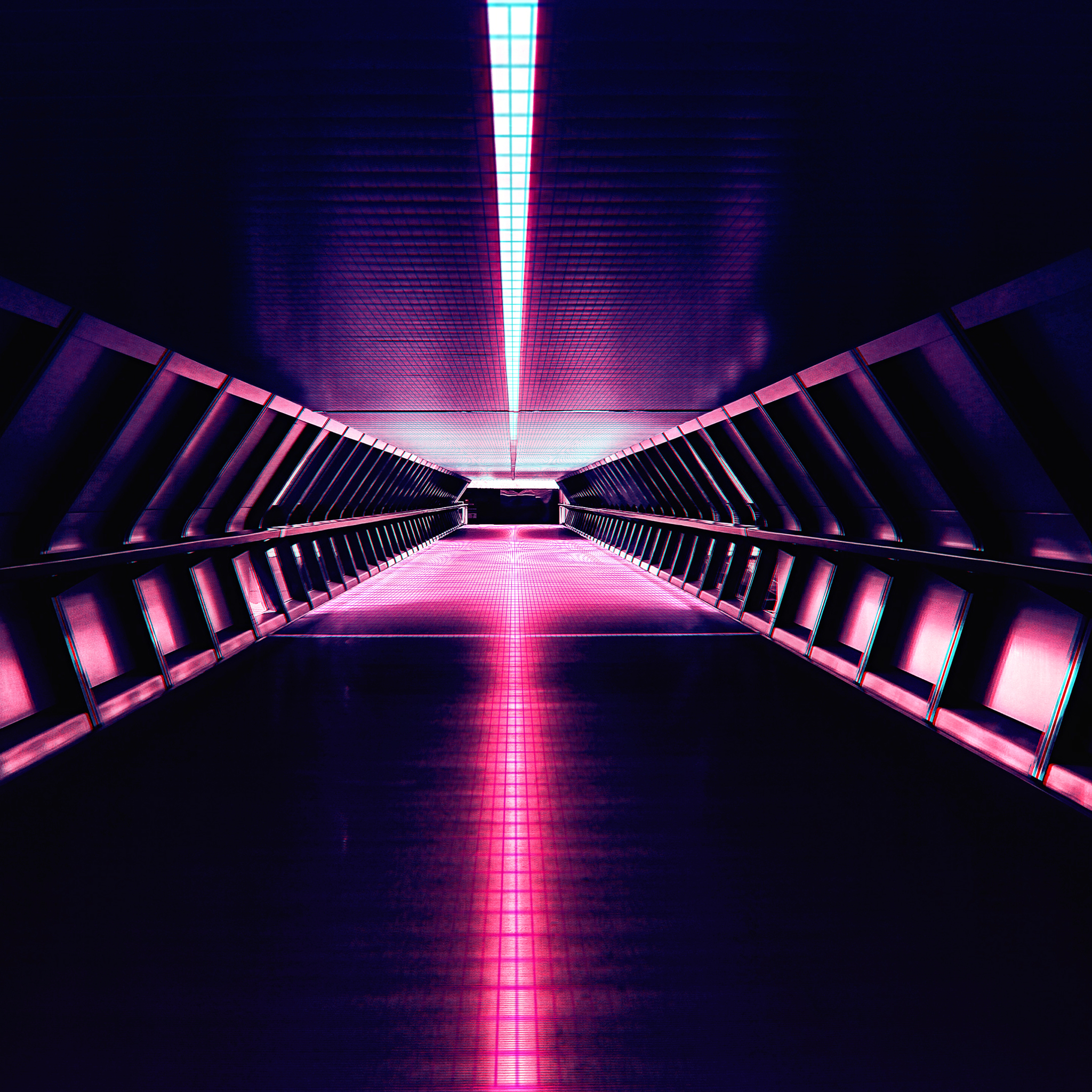 Synthwave Dark Minimal Art Wallpapers