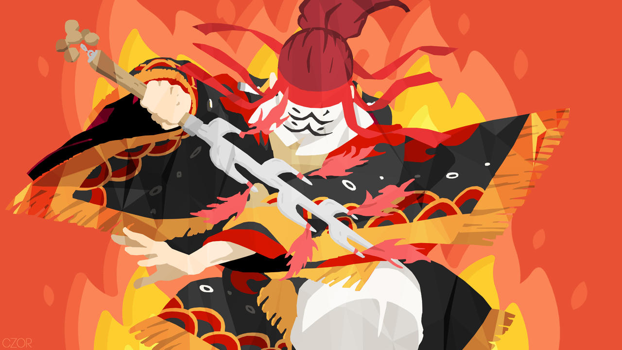 Tanjiro Kamado Minimal Demon Slayer Art Wallpapers