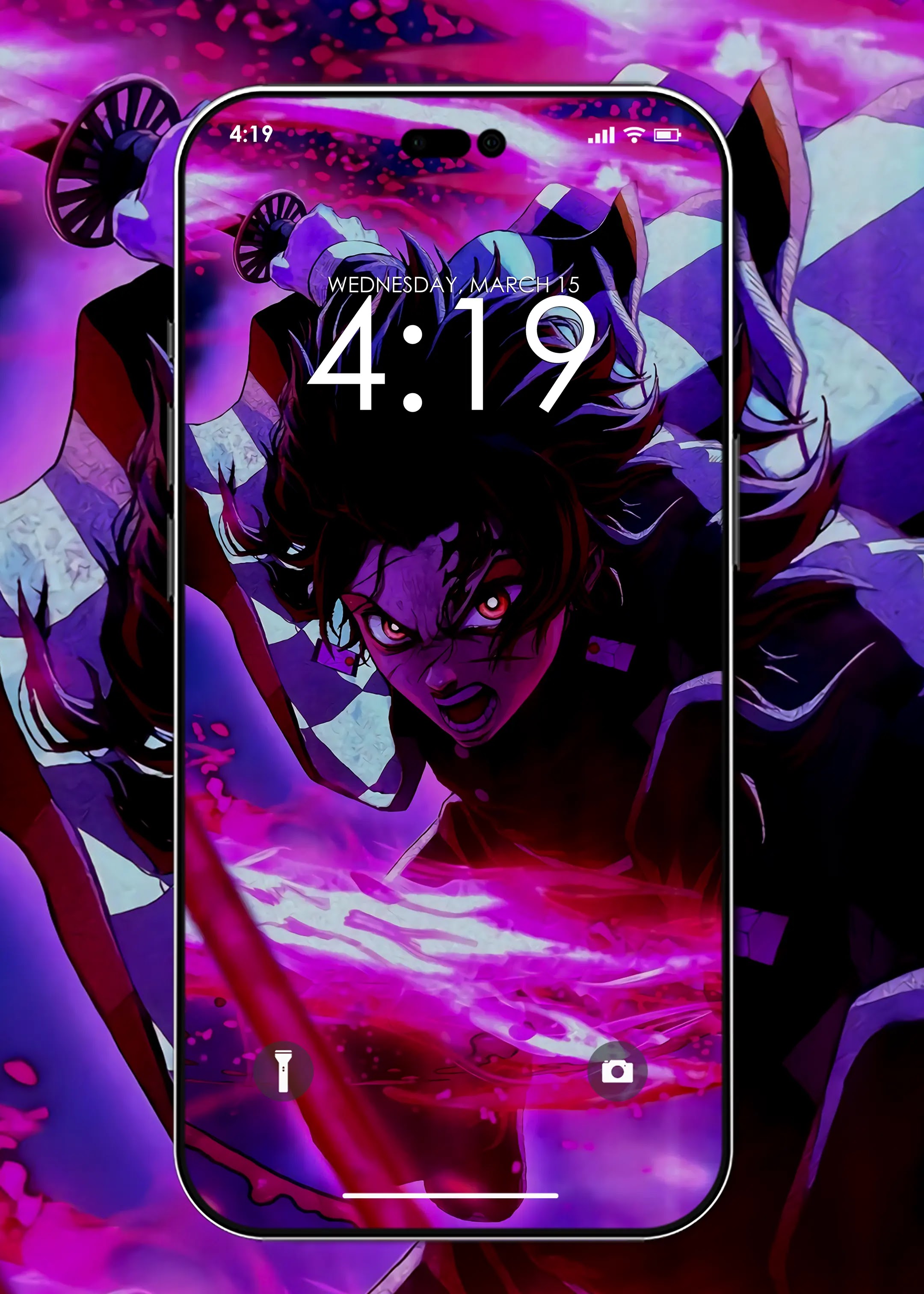 Tanjiro Kamado Minimal Demon Slayer Art Wallpapers