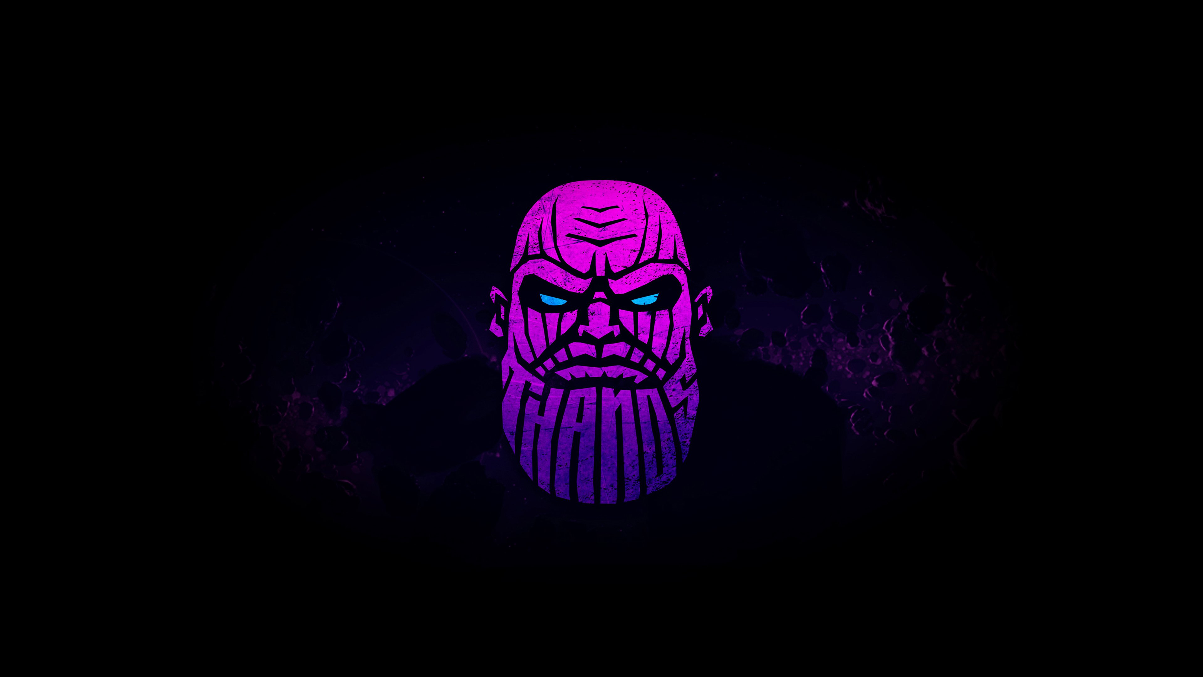 Thanos Minimalism Avengers Infinity War Wallpapers