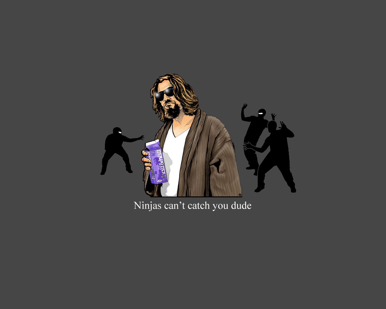 The Dude Minimalism Wallpapers