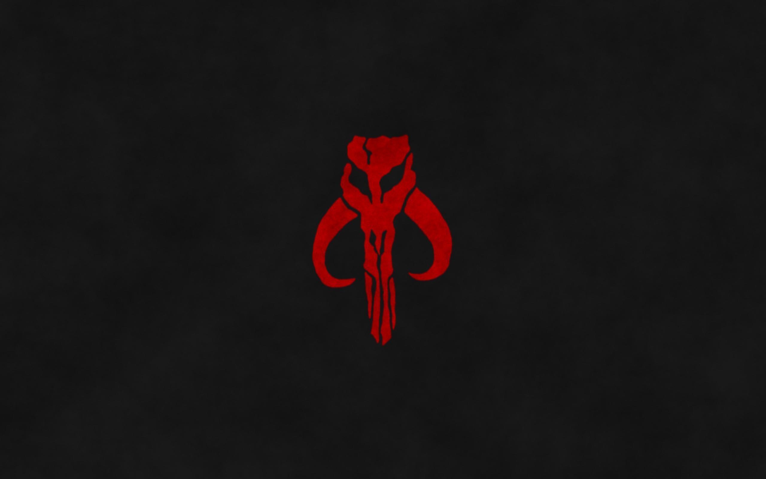 The Mandalorian Minimal Logo Wallpapers