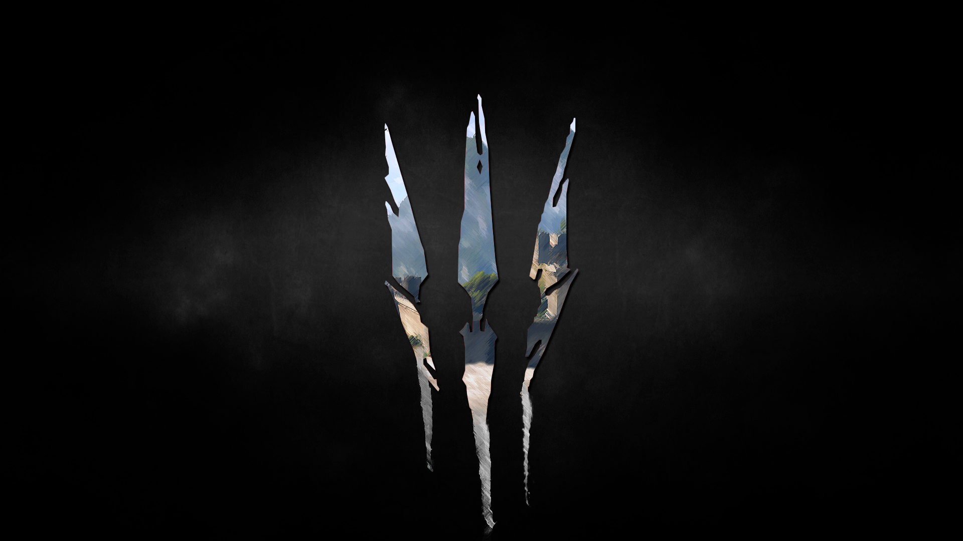 The Witcher 3 Wild Hunt Minimalism Logo Wallpapers