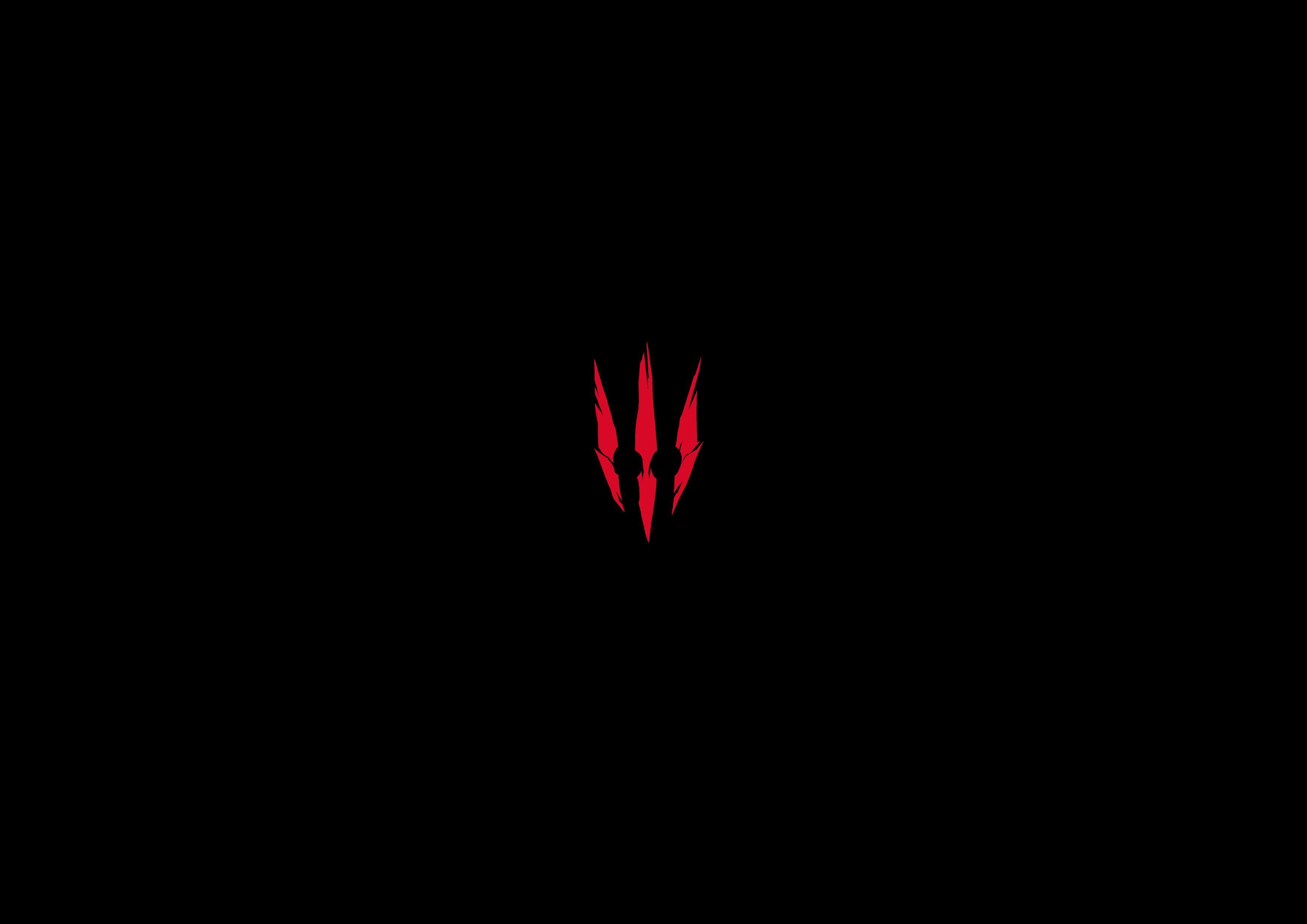 The Witcher 3 Wild Hunt Minimalism Logo Wallpapers