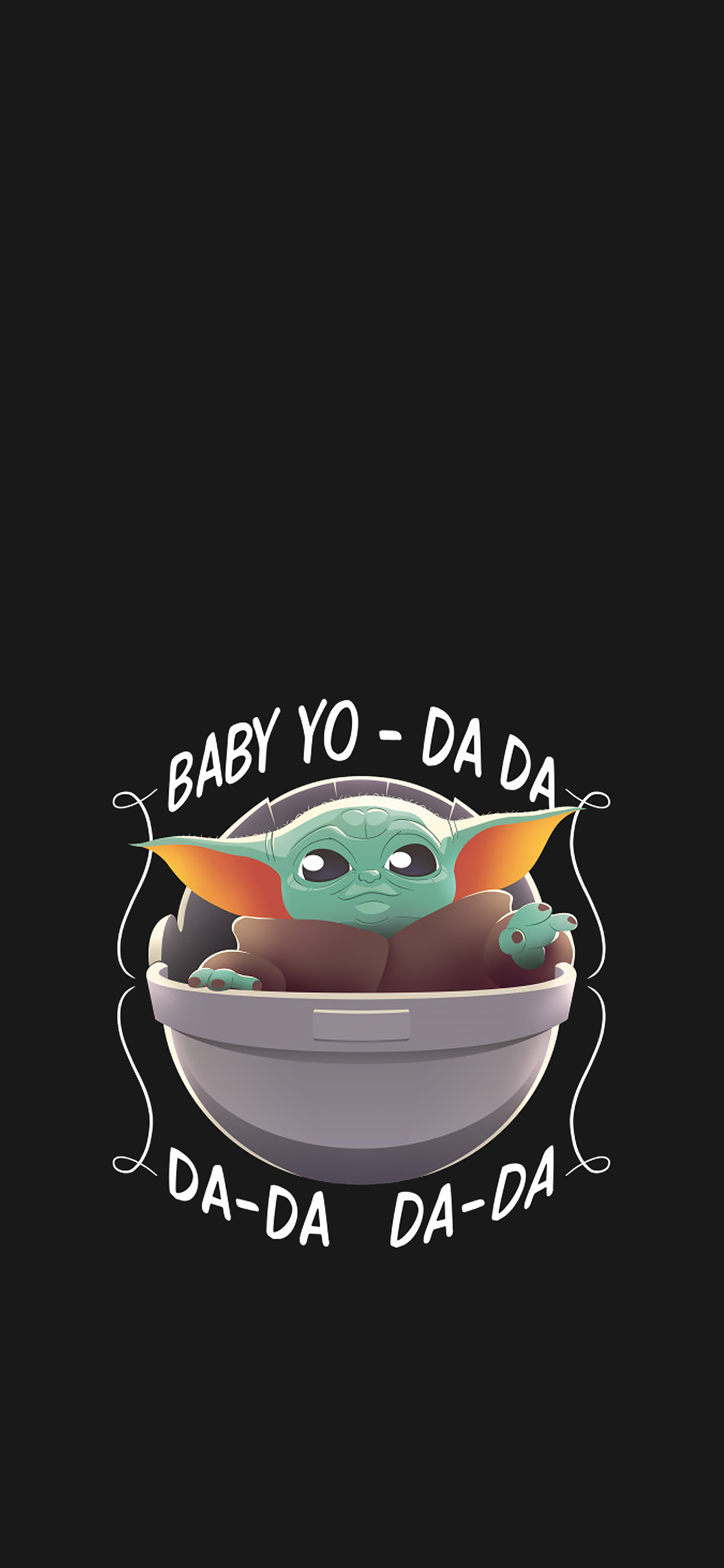 Yodababy Yoda Minimalist Art Wallpapers