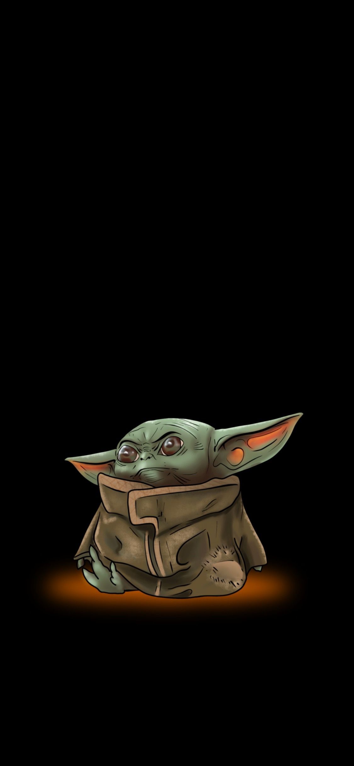 Yodababy Yoda Minimalist Art Wallpapers