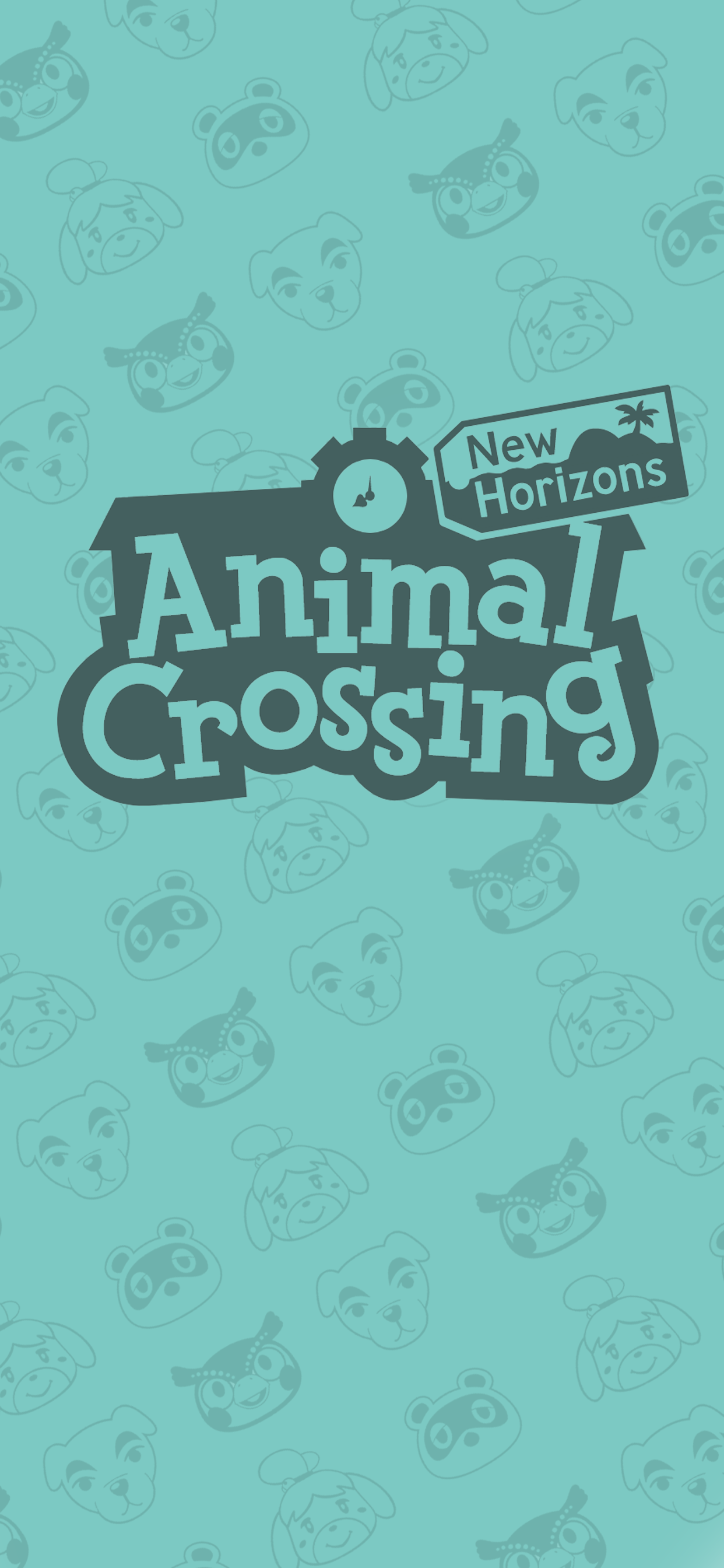 Minimalist Animal Crossing Phone Wallpapers