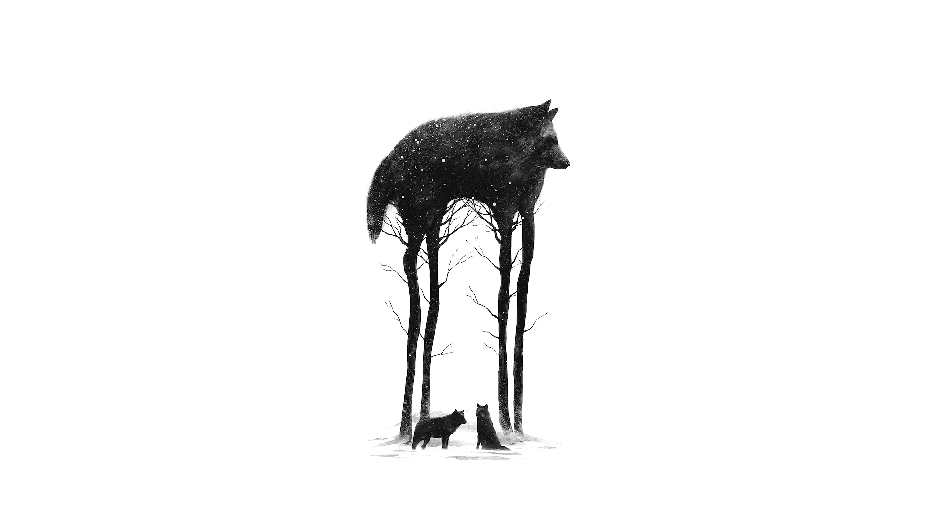 Minimalist Animal Wallpapers