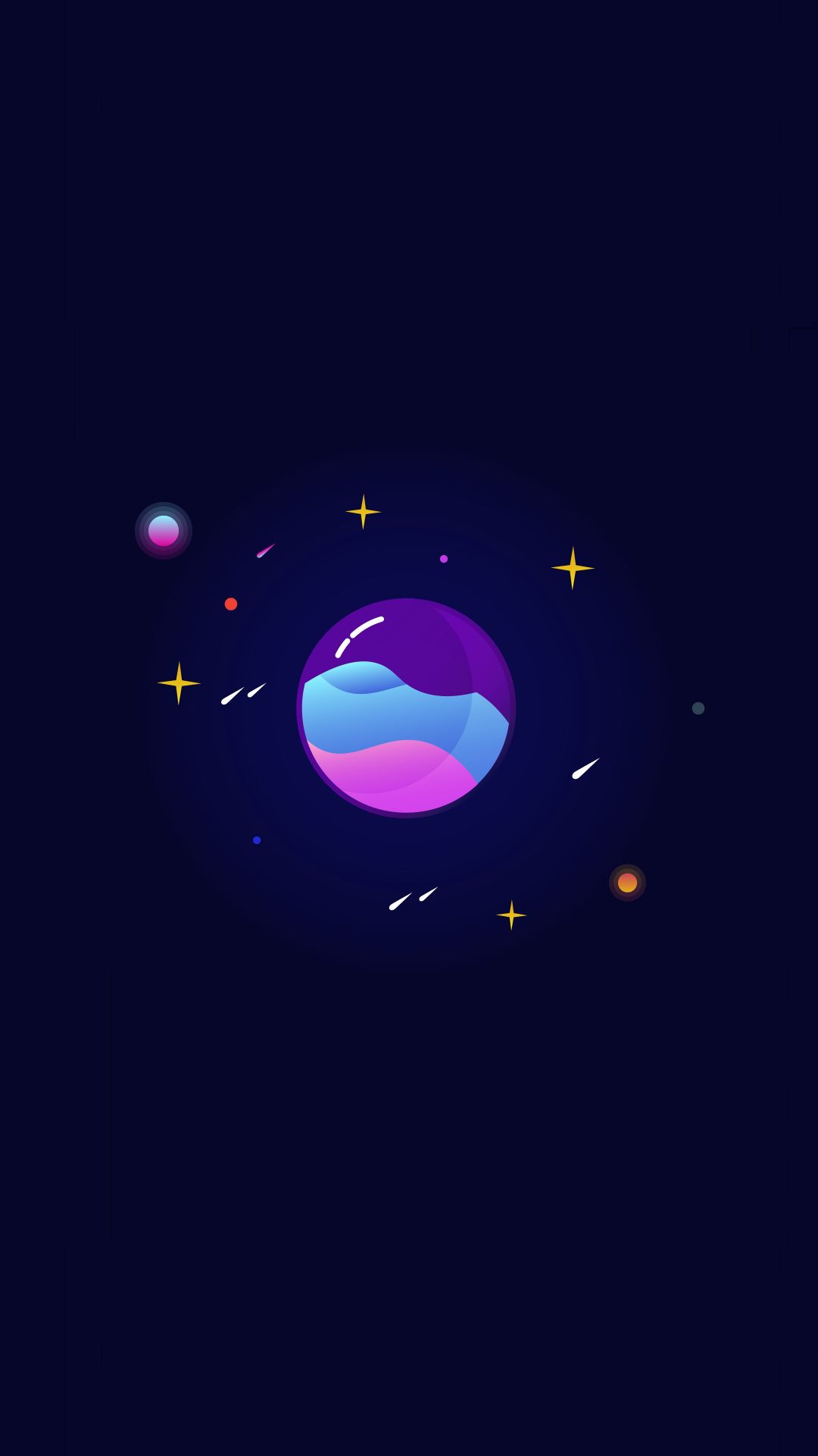 Minimalist Galaxy Wallpapers