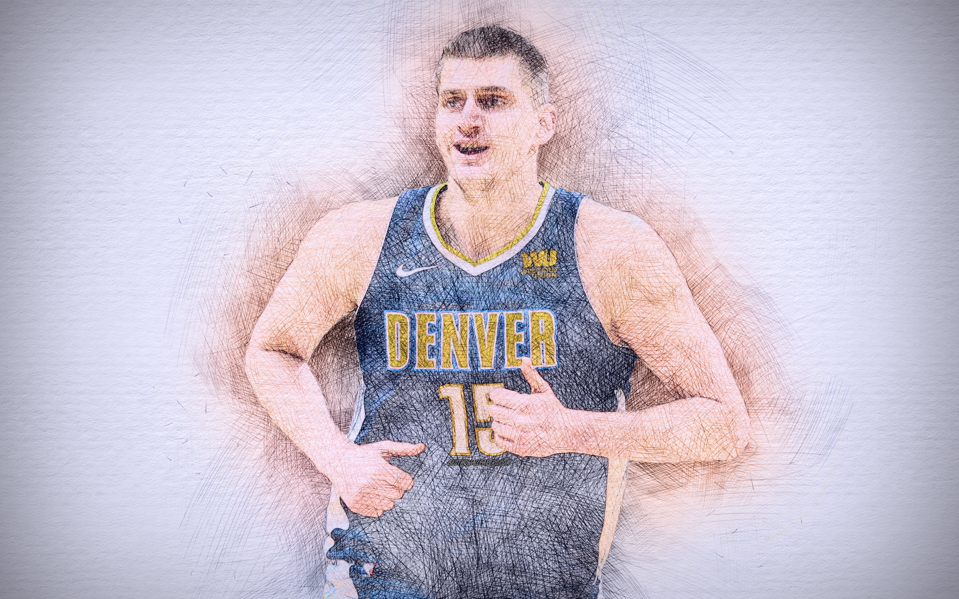 4K Nikola Jokic Denver Wallpapers