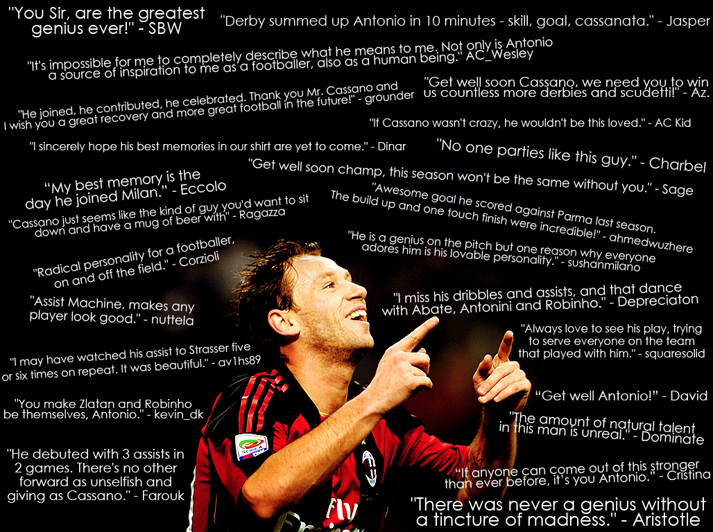 Antonio Cassano Wallpapers