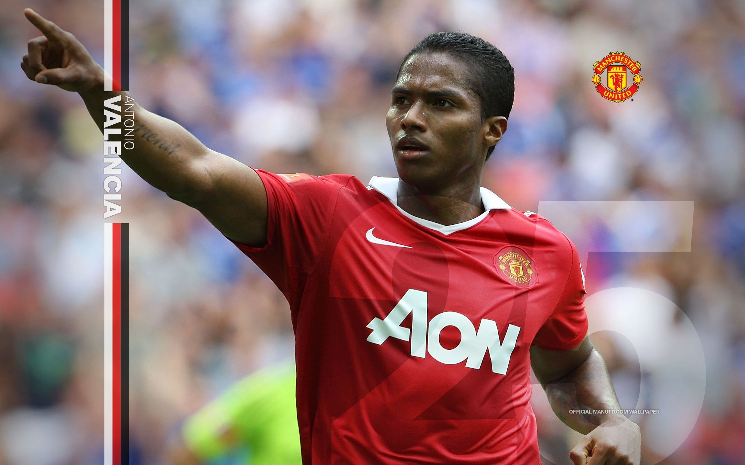 Antonio Valencia Hd Manchester United Wallpapers