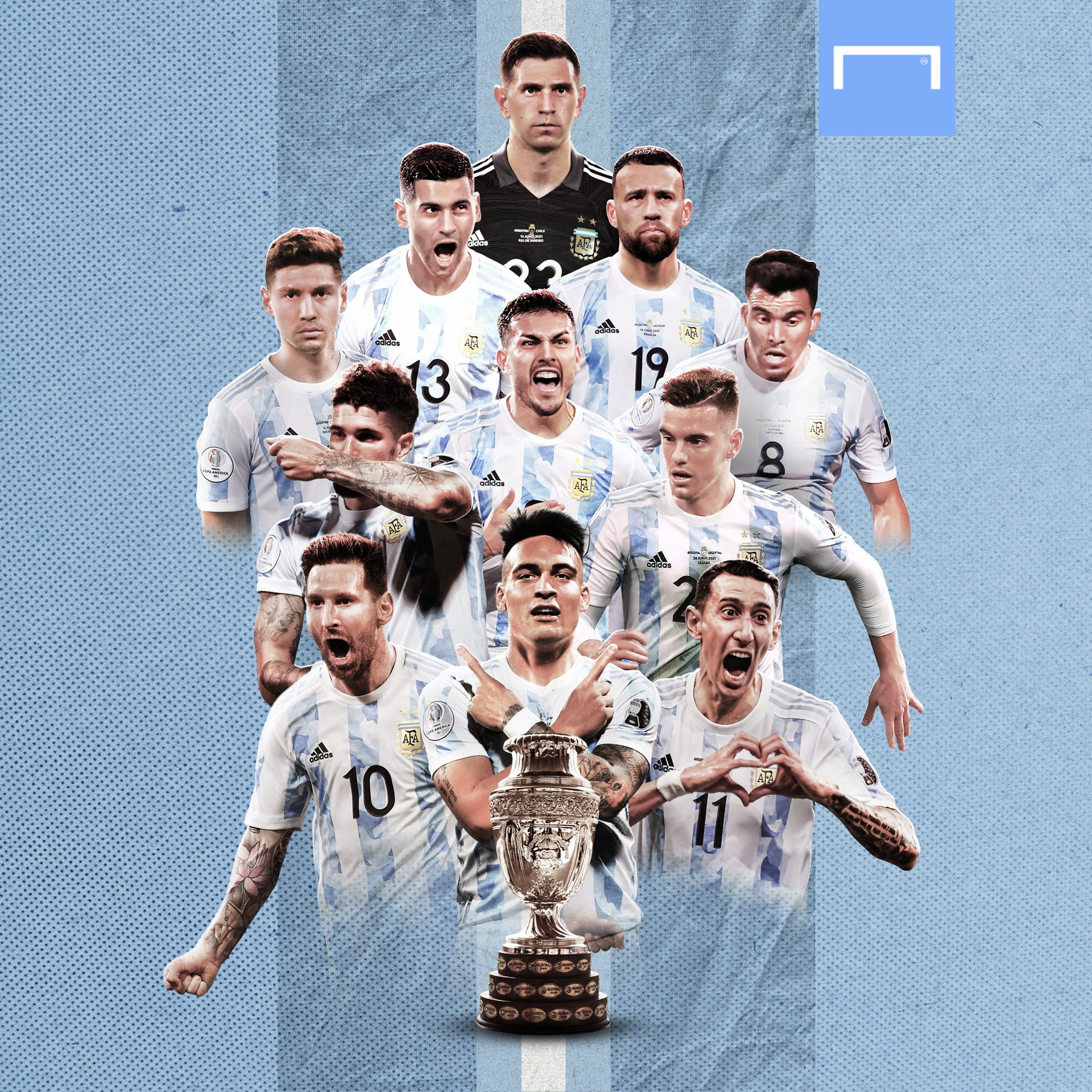 Argentina Copa AmeRica Champions 2021 Wallpapers