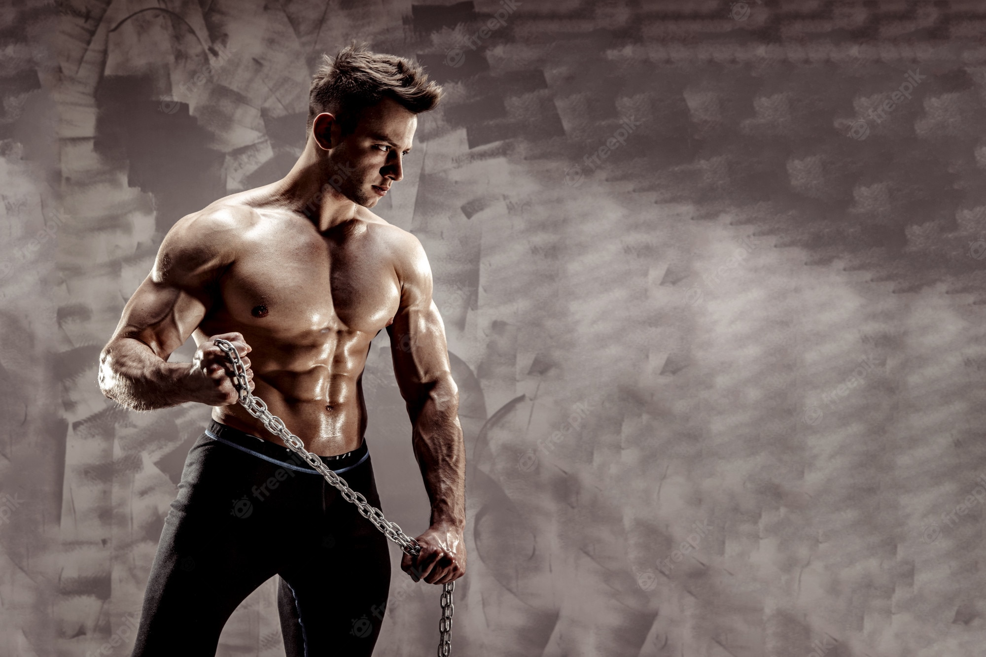 Bodybuilder Man With Tatoo Wallpapers