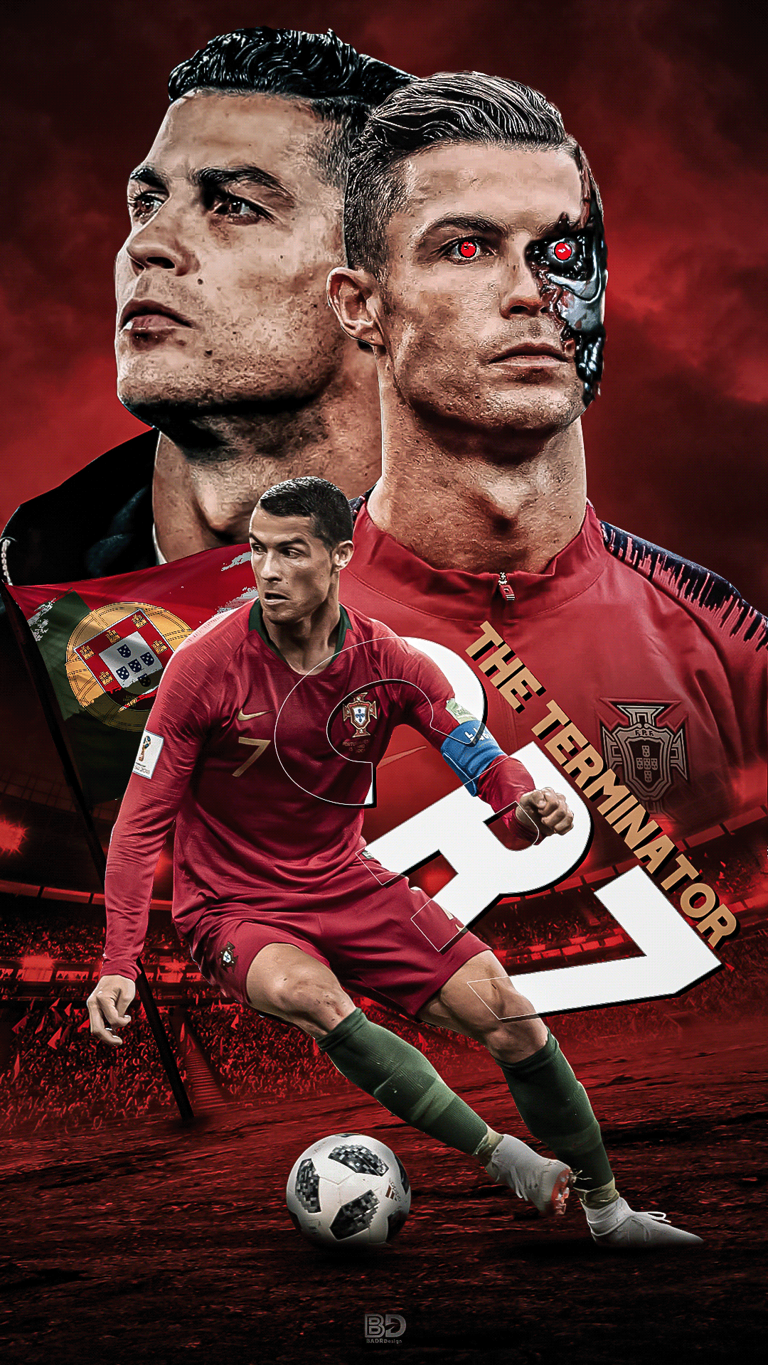 Cristiano Ronaldo X Terminator Wallpapers