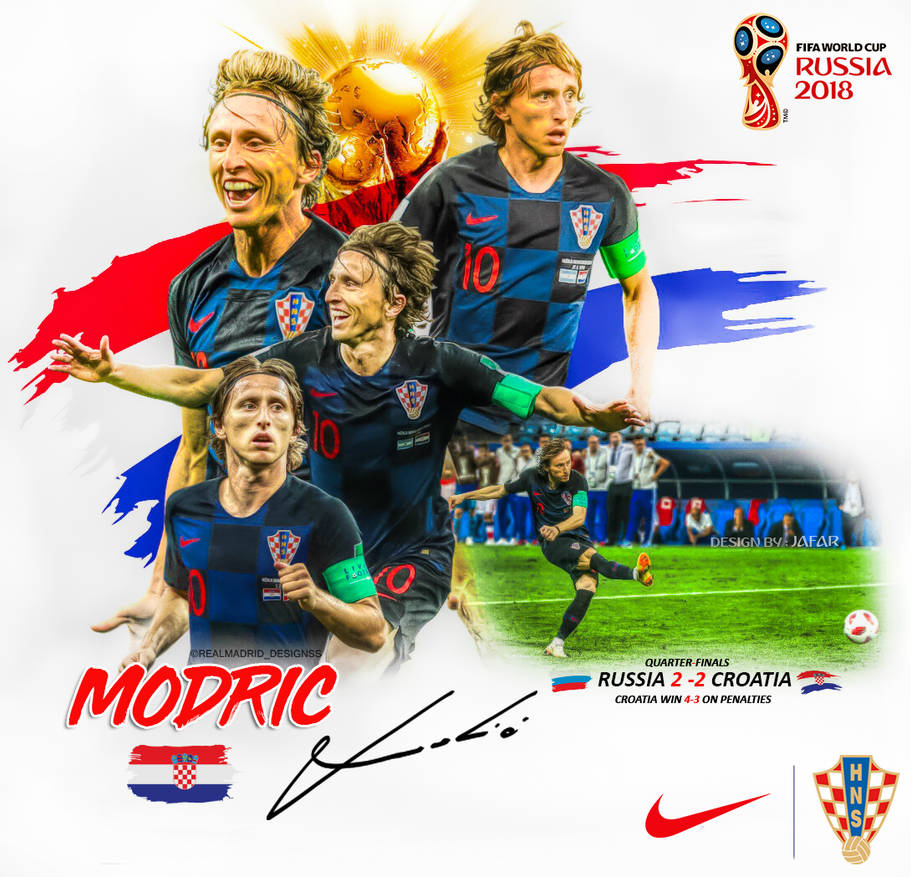 Croatia Luka Modric Fifa 2018 Wallpapers