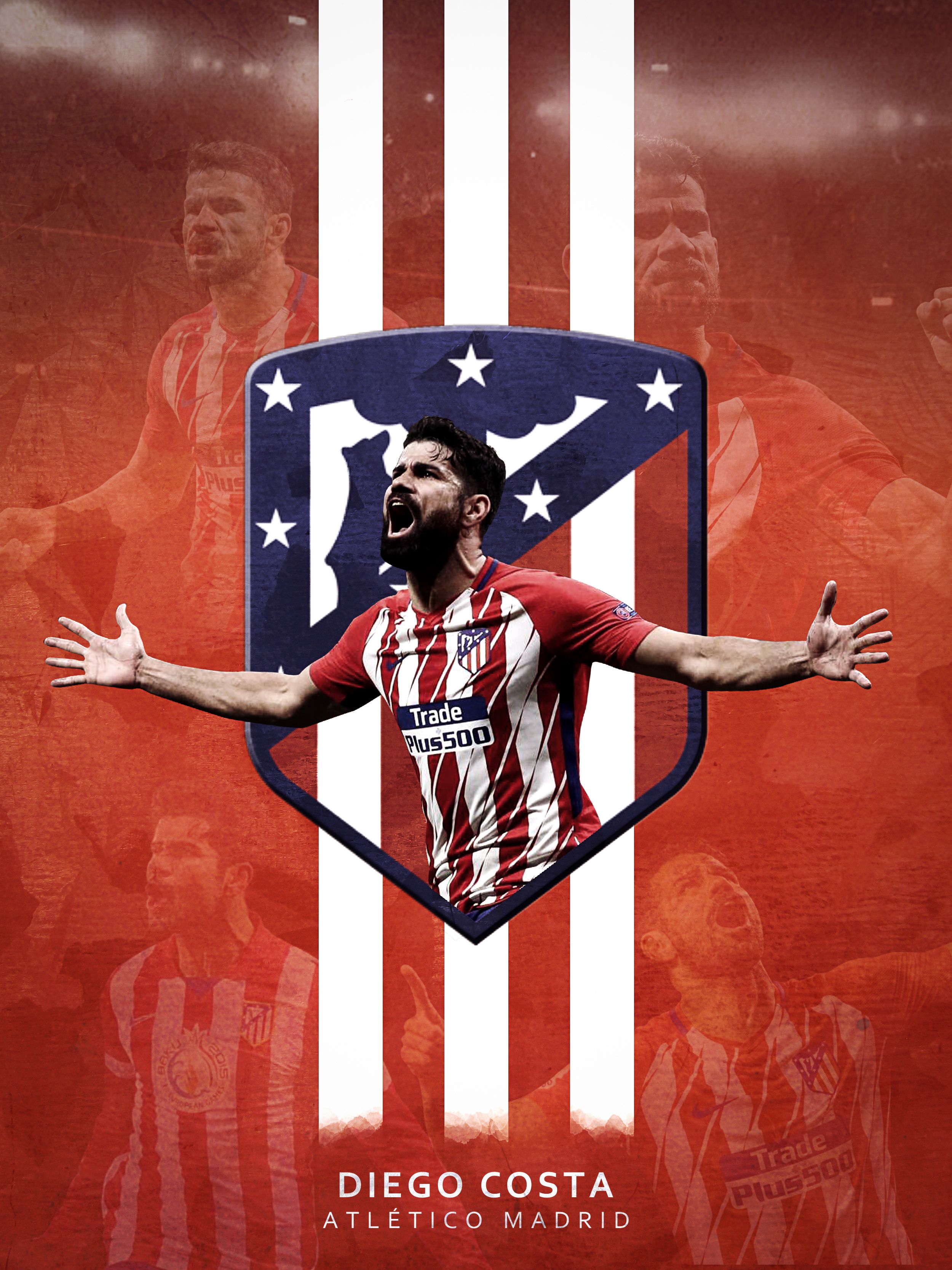 Diego Costa Atletico Madrid Wallpapers