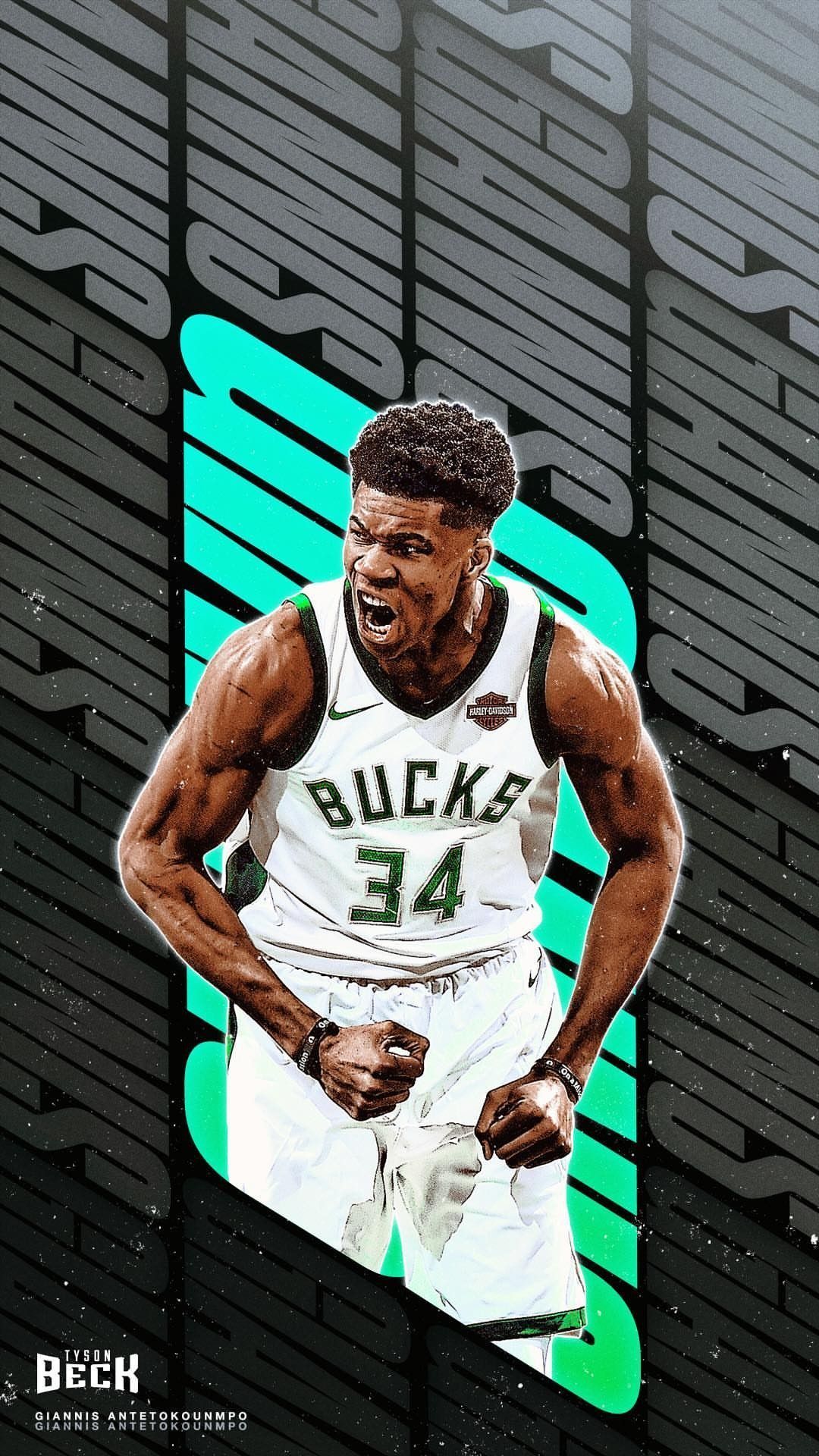 Giannis Antetokounmpo Bucks Wallpapers