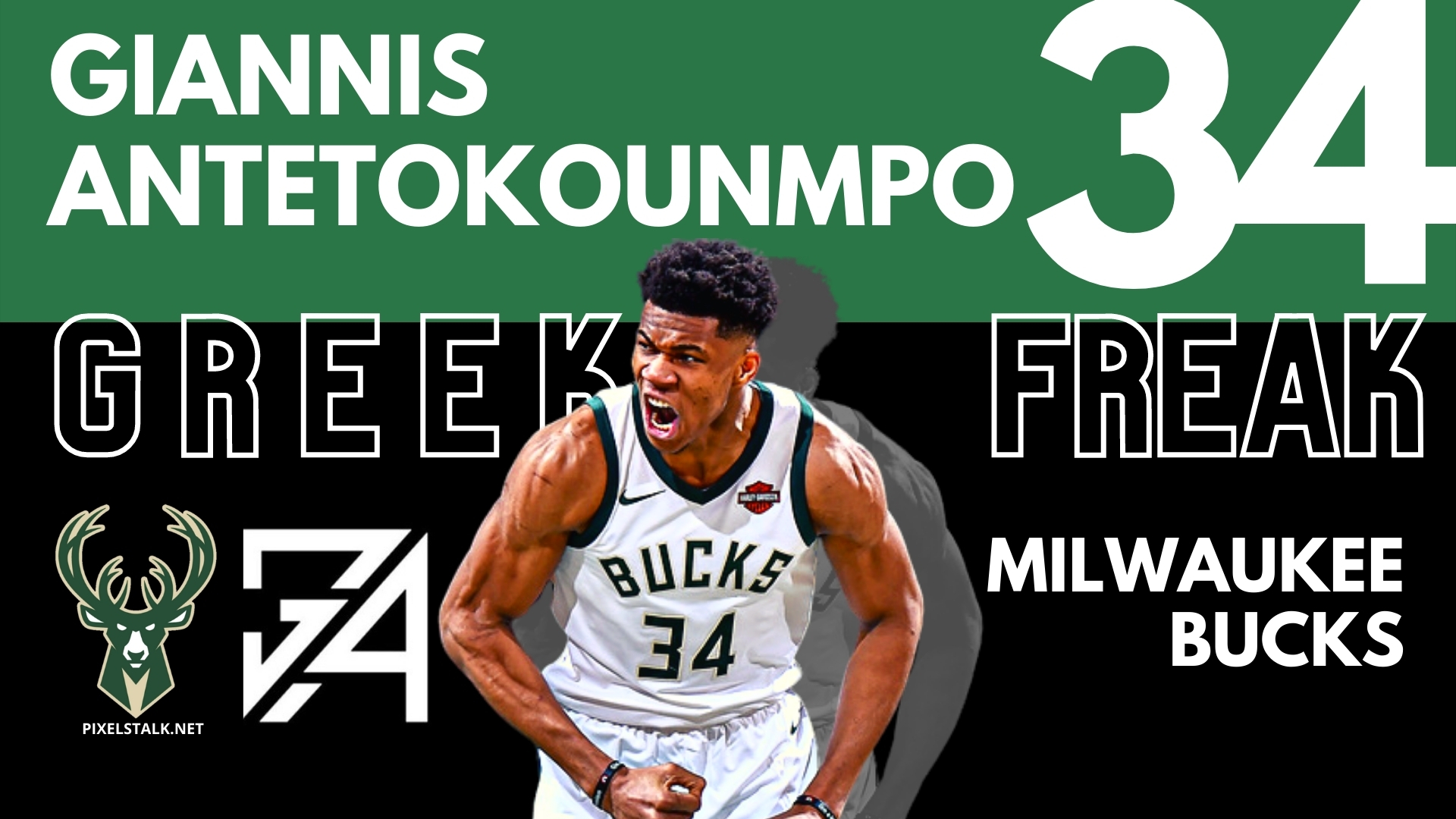 Giannis Antetokounmpo Bucks Wallpapers