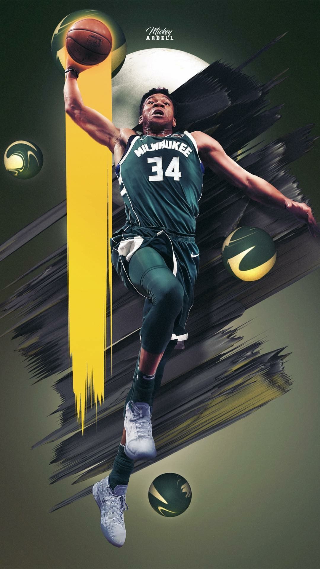 Giannis Antetokounmpo Bucks Wallpapers