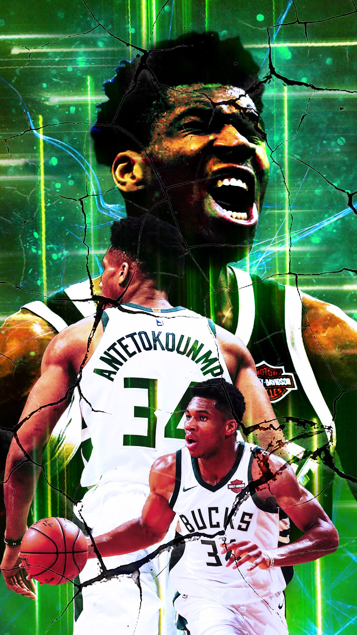 Giannis Antetokounmpo Bucks Wallpapers