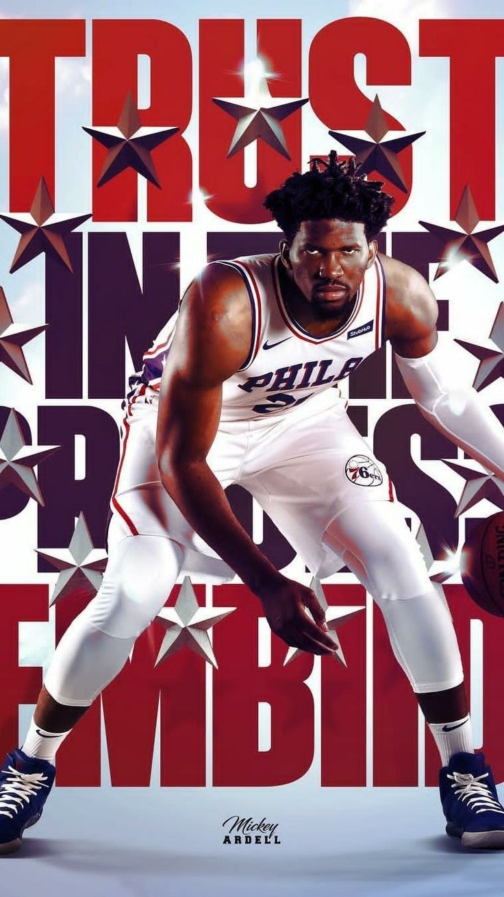 Joel Embiid 4K Art Wallpapers