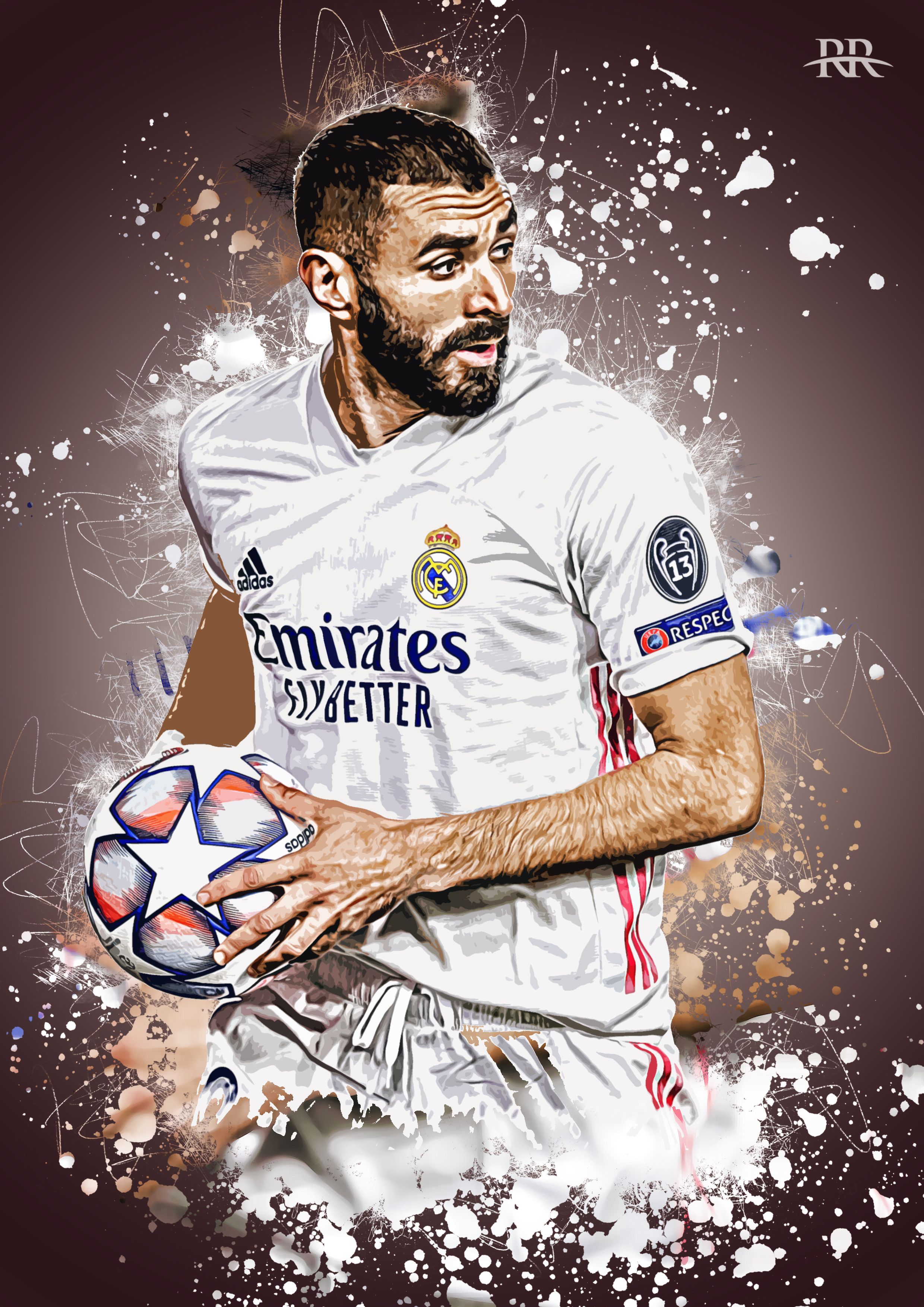 Karim Benzema Real Madrid 2021 Wallpapers