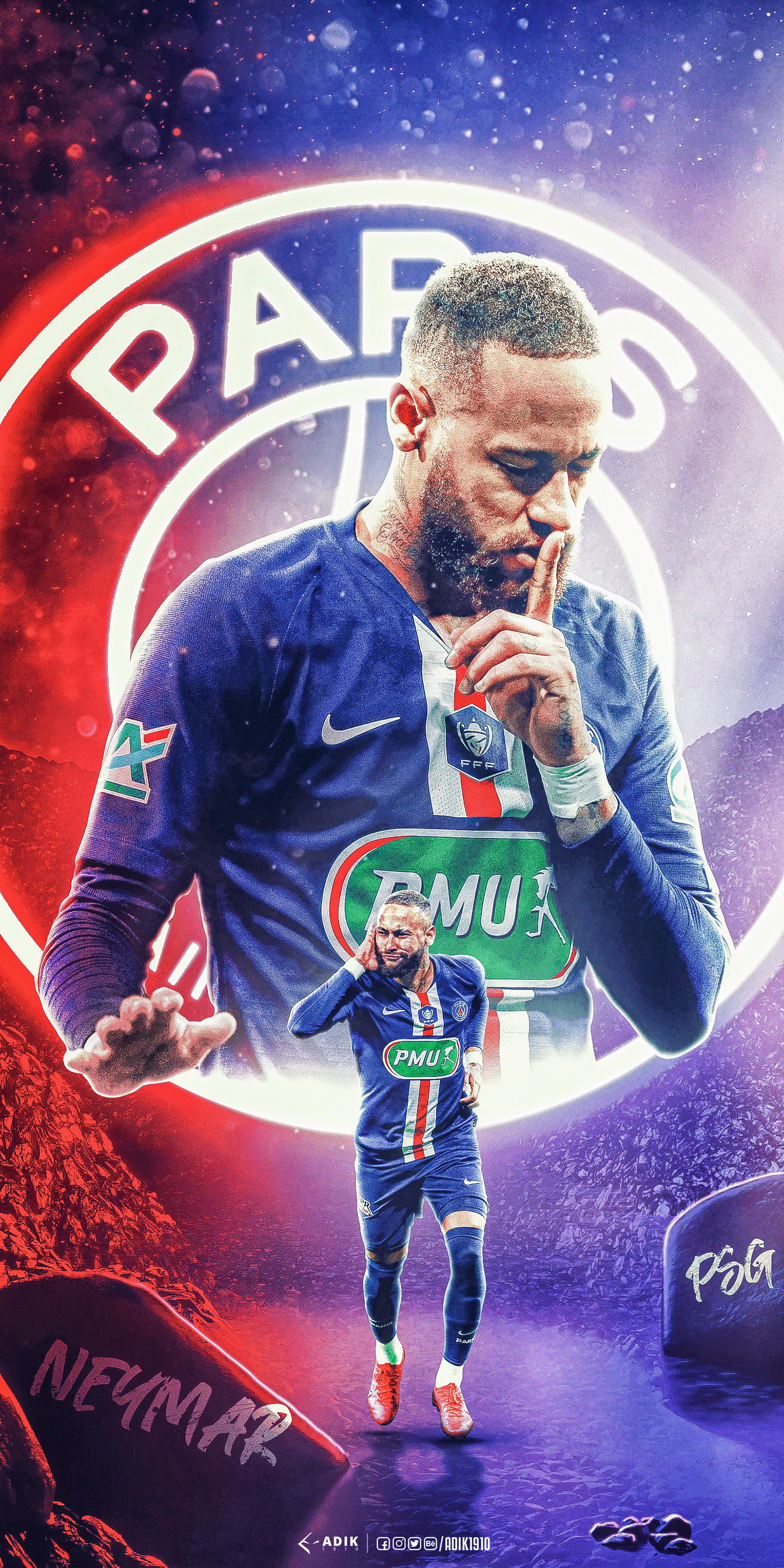 Lionel Messi Kylian Mbappe Neymar Psg Wallpapers