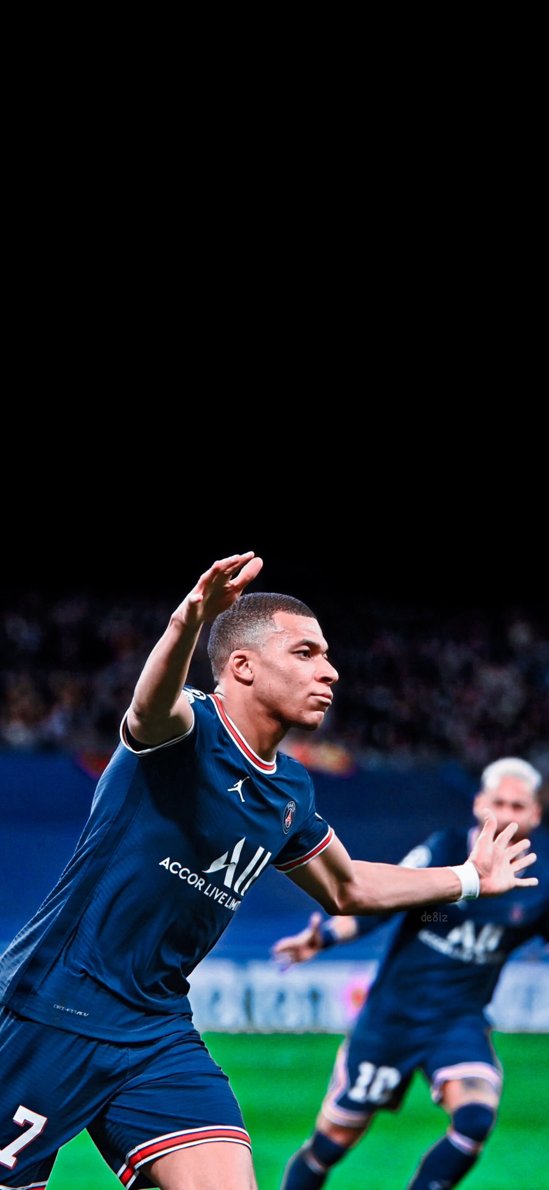 Lionel Messi Kylian Mbappe Neymar Psg Wallpapers