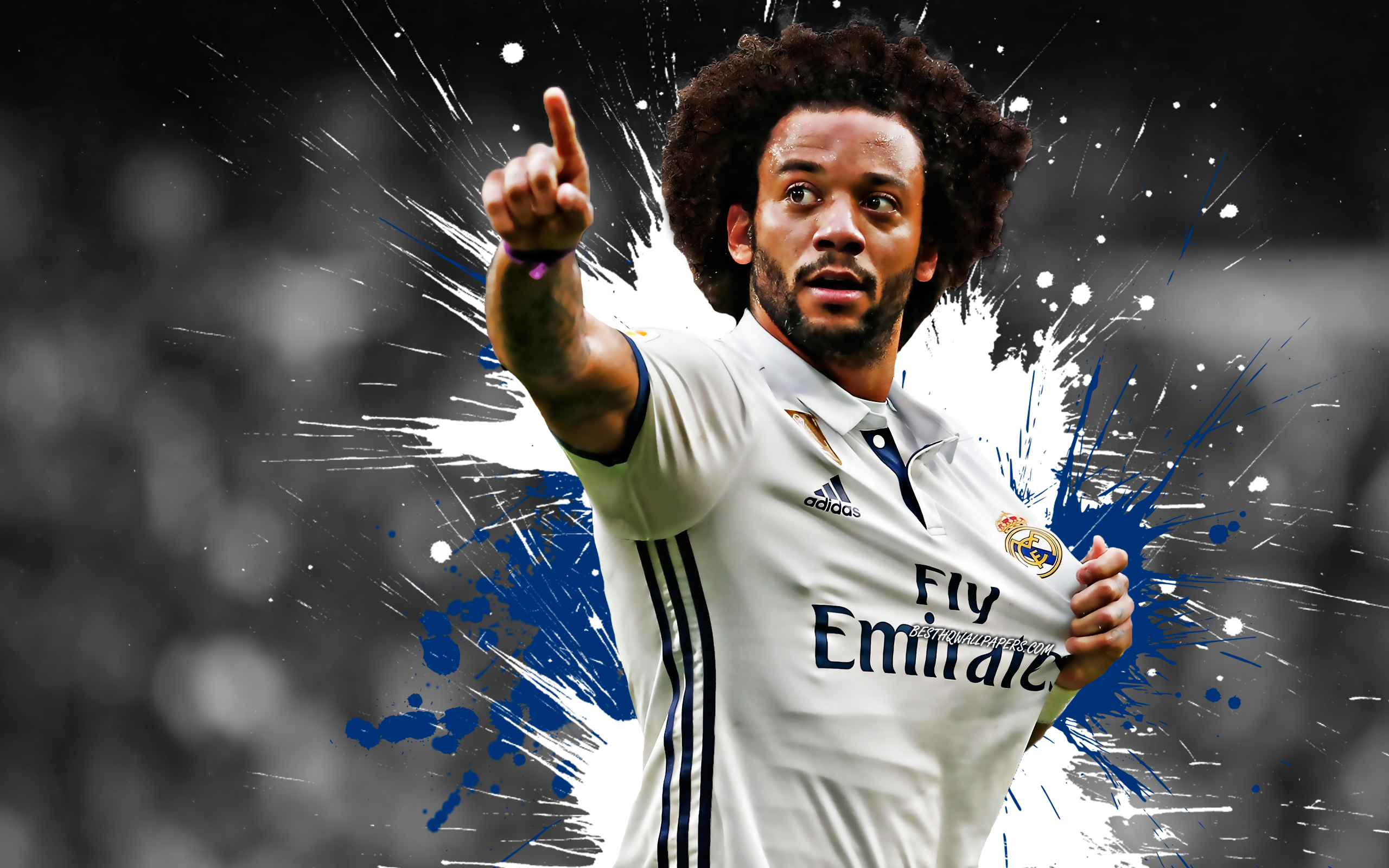 Marcelo Vieira Art Real Madrid Wallpapers